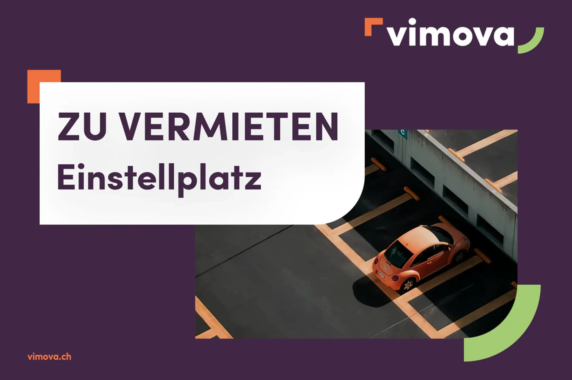 Einstellhallenplatz in Brügg zu vermieten