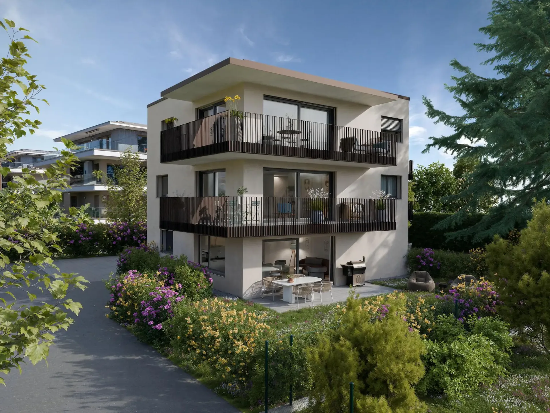 Magnfiques 2,5 Zimmer im Erdgeschoss mit Garten!