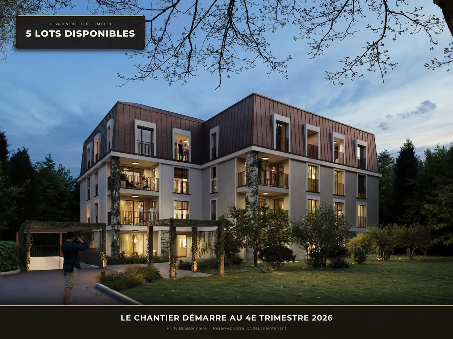 MORE THAN 5 UNITS AVAILABLE - Prilly Buissonnière - 4.5 ROOMS 1ST FLOOR