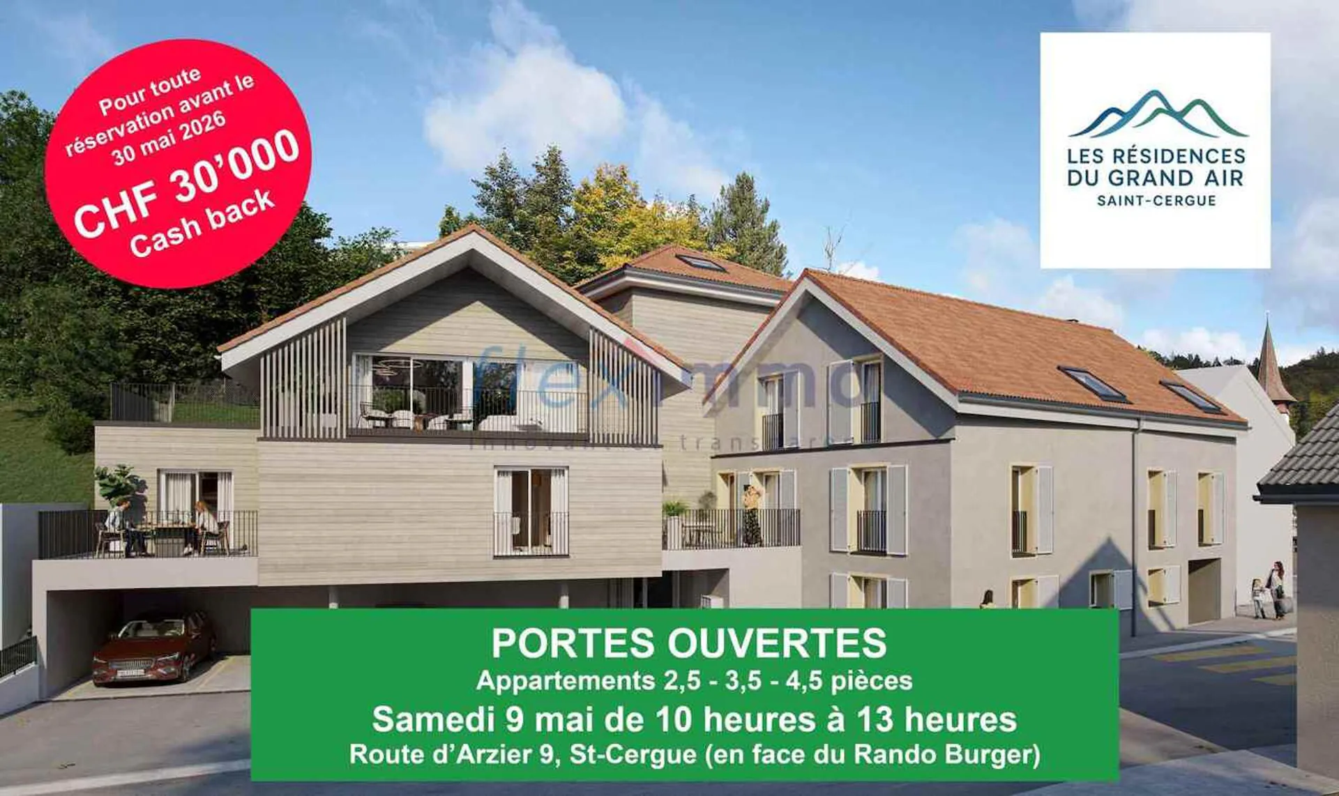 Duplex nuovo - terrazza e balconi Spazio e luce alla sommità del Jura