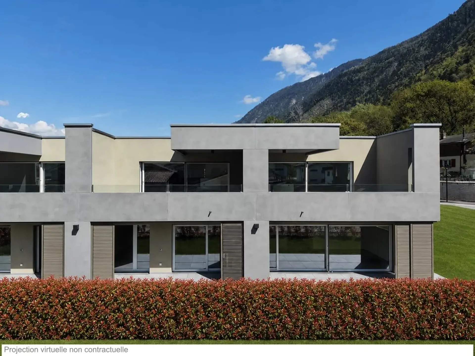 Attique neuf de 4.5 p. - Minergie - Vue - Martigny