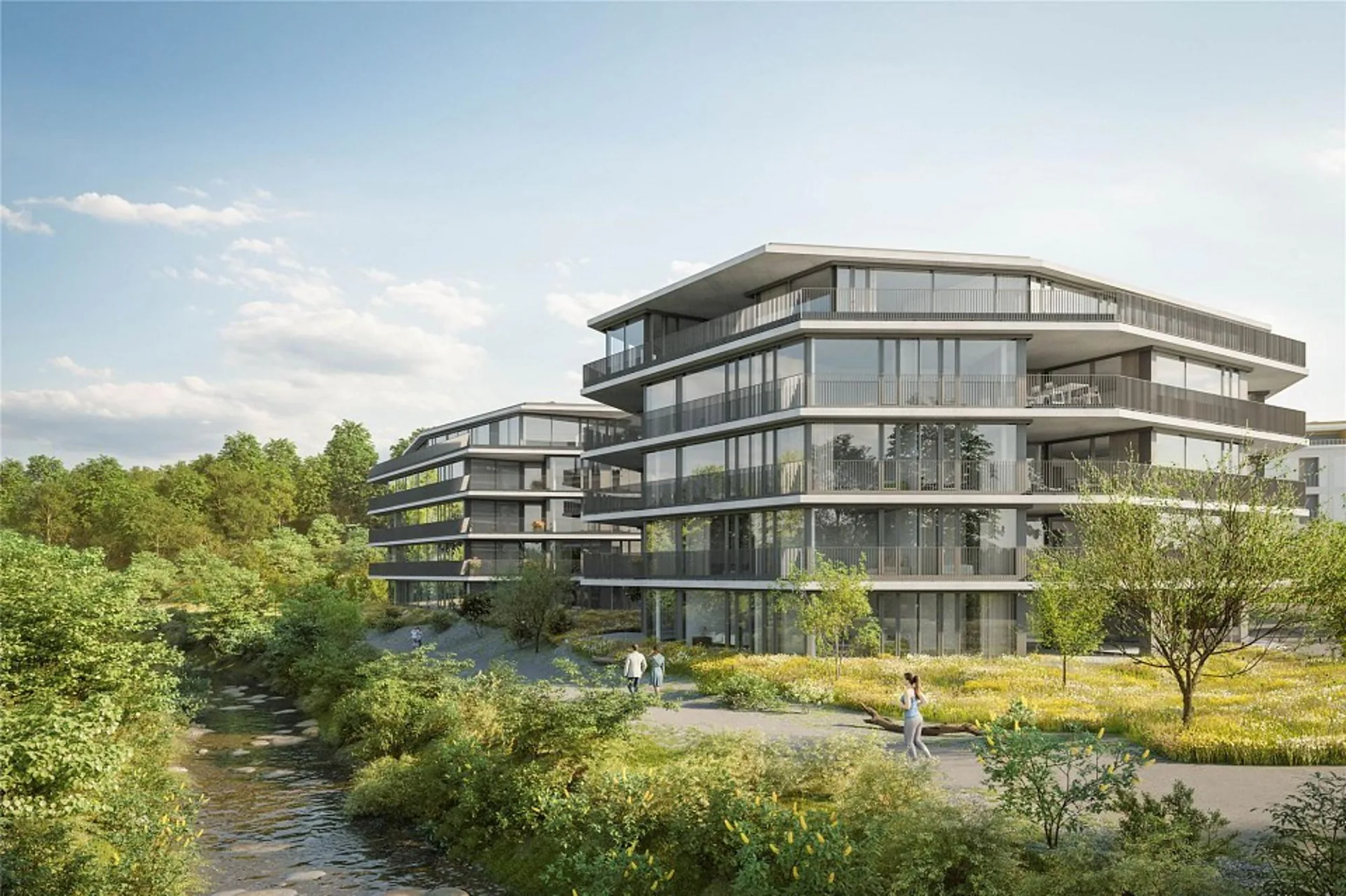 BLAIE : Pour les amateurs d'architecture - Appartements en attique près de la gare (2e étape)
