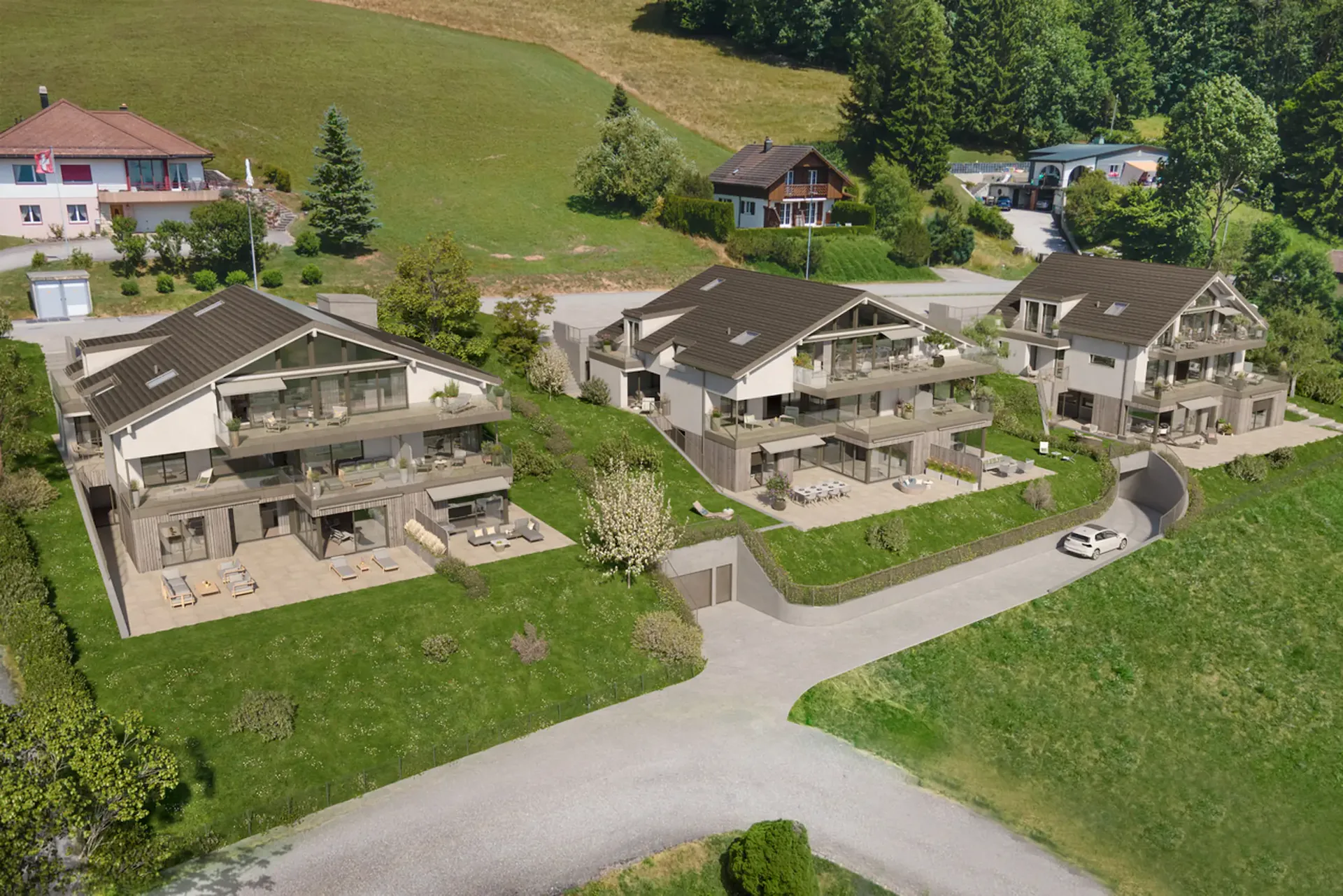Promotion: La Petite Corniche le Pont Appartement Lot A 2 von 2,5 P
