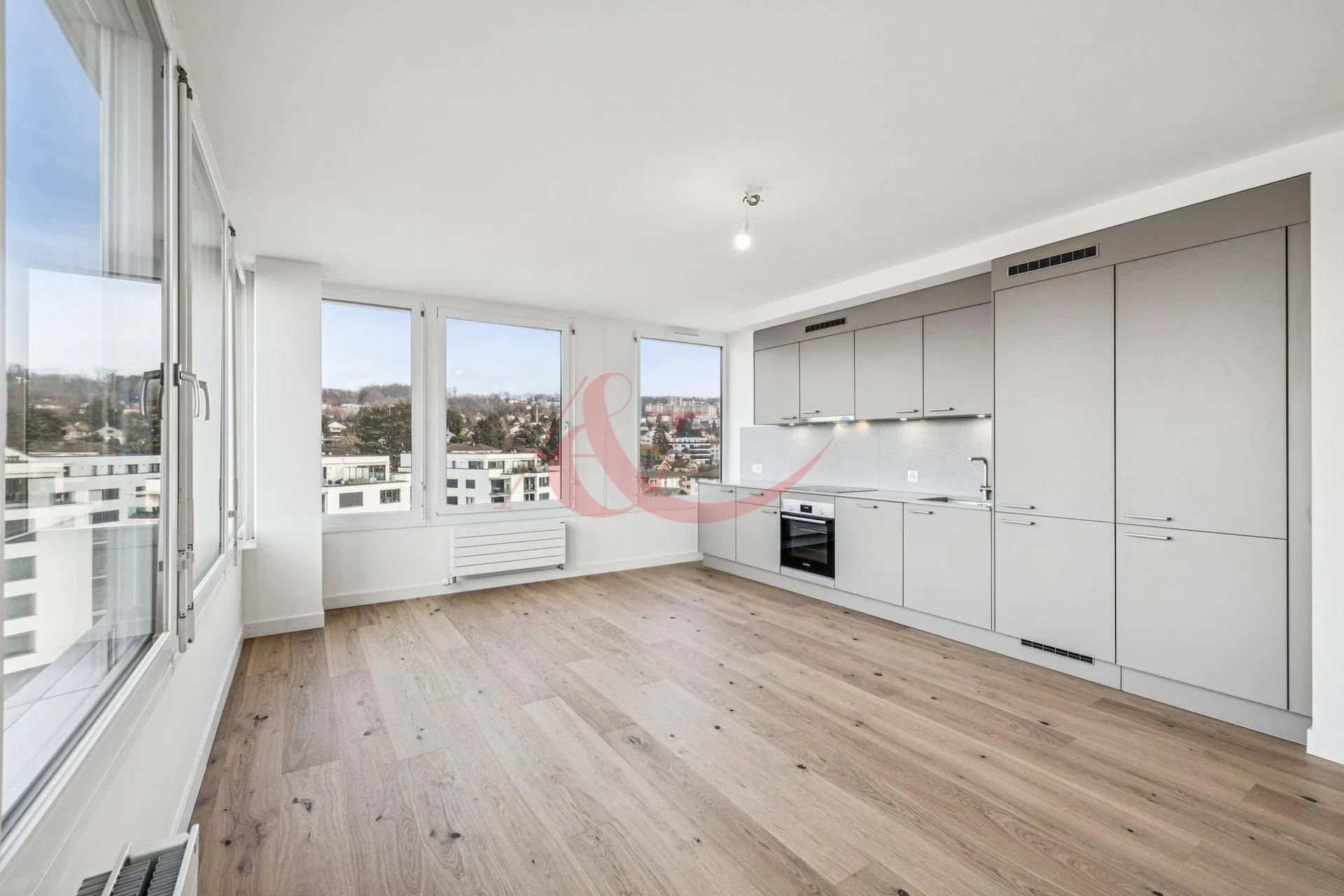 Apartment with 3.5 rooms, completely new
