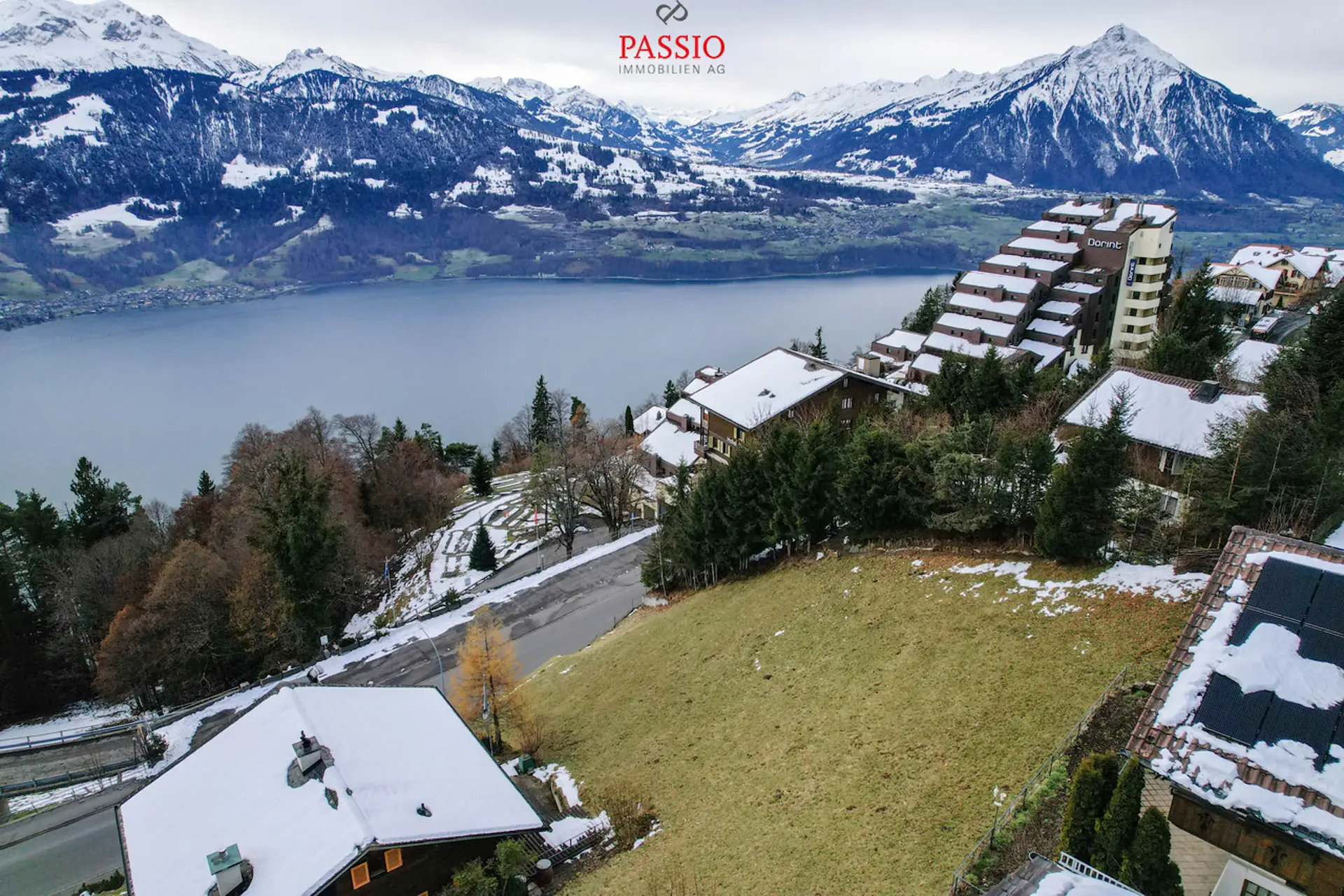 Bauland von 849m² mit Seesicht und Alpenpanorama