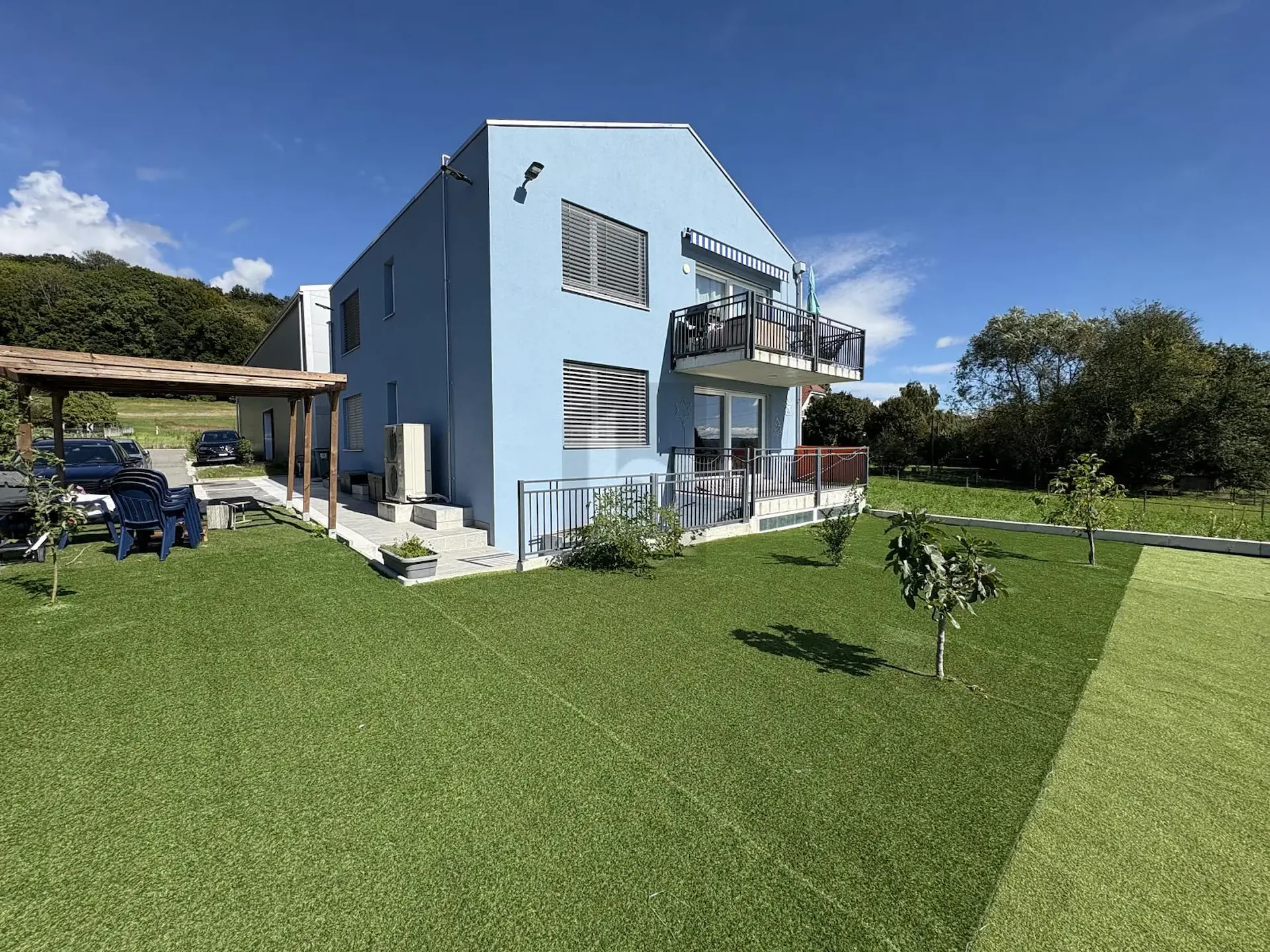Moderne dans un endroit calme et rural