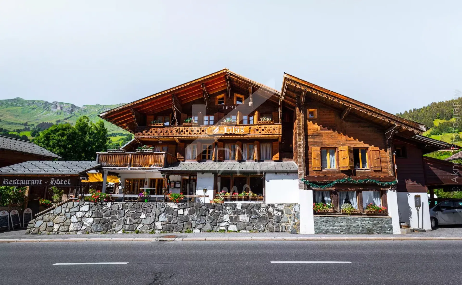 Hotel-Restaurant mit Charme in Diablerets