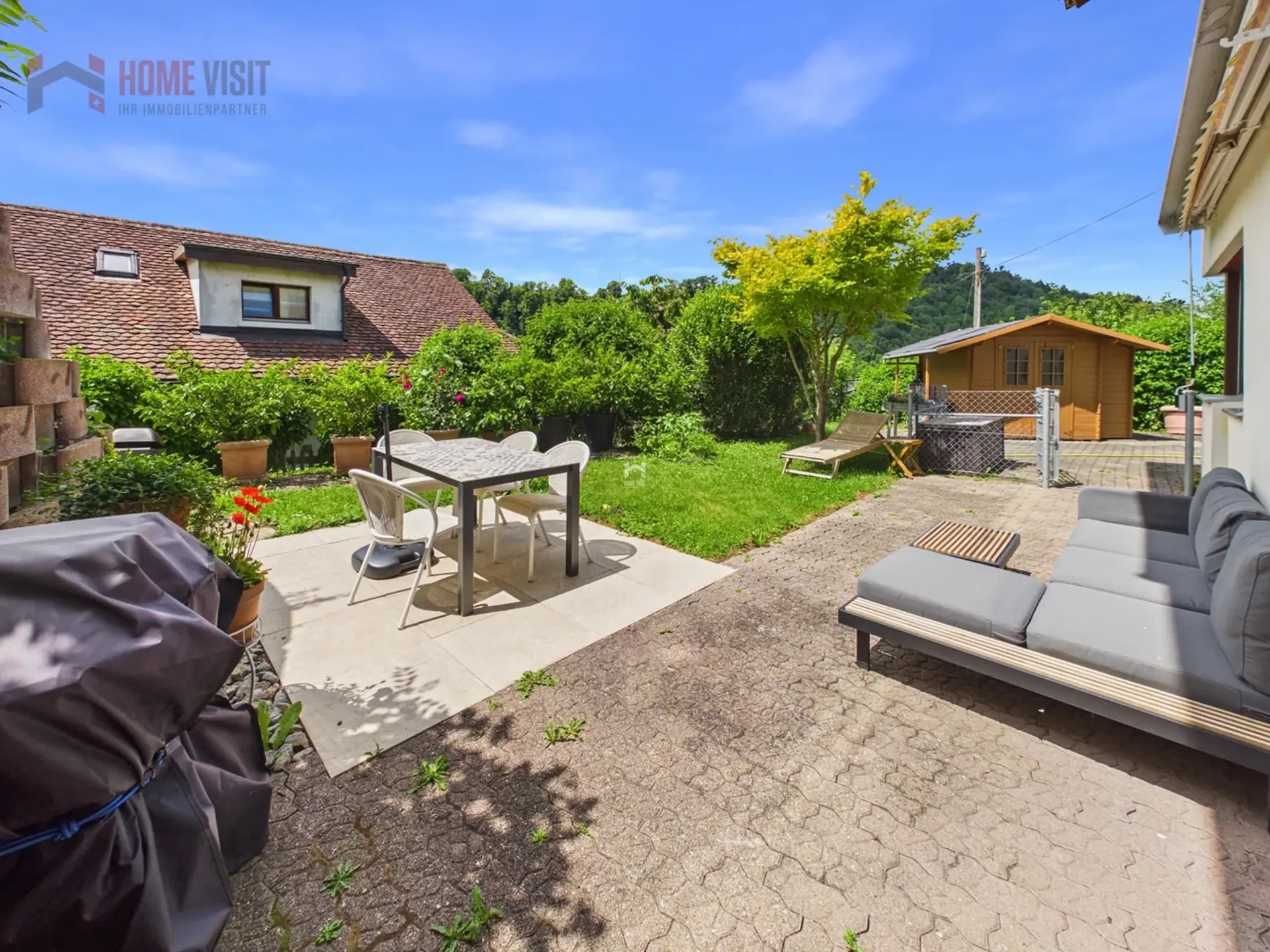 Vivere come in casa propria - con giardino e sauna privata