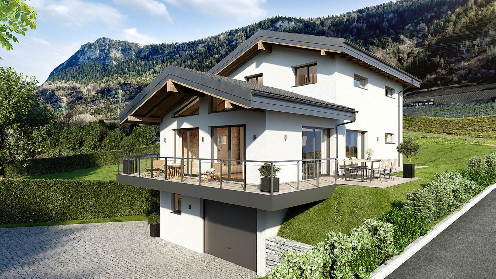 Zu Verkaufen: Schöne 5.5-Zimmer-Villa in Chalais