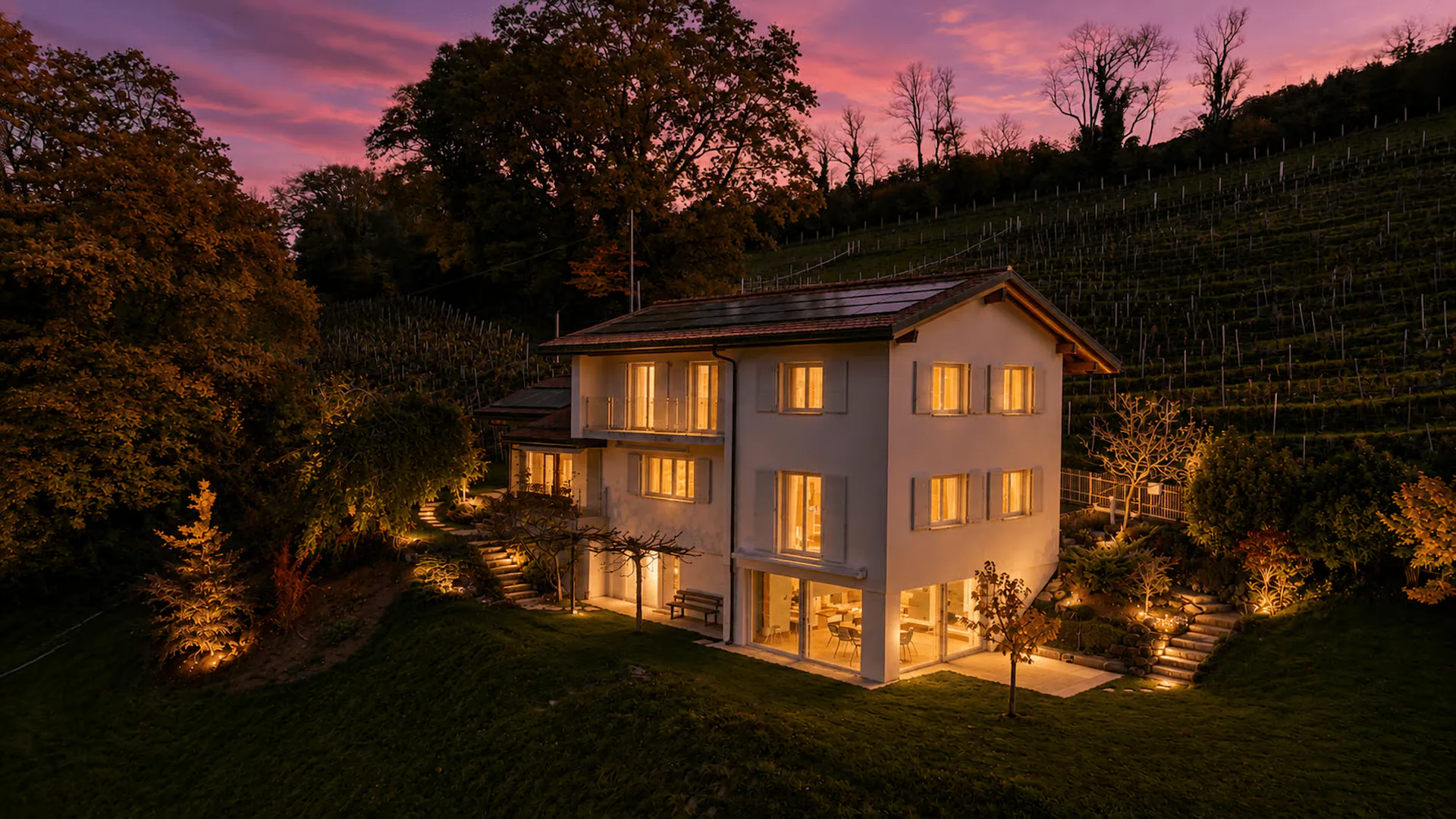 LUTRY - UNICO ! VILLA LUSSUOSA NEL CUORE DELLE VIGNE
