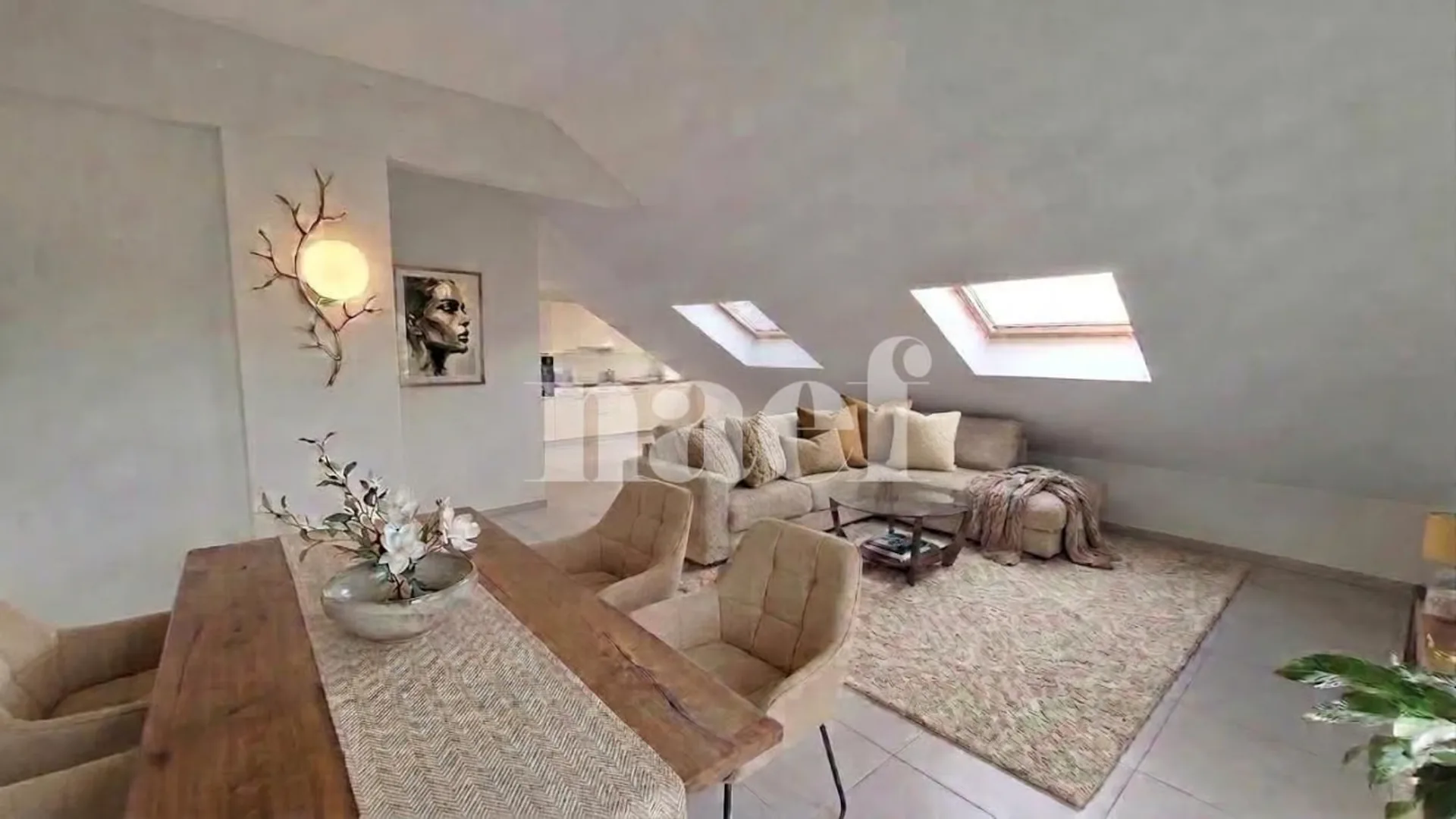 Nel centro di Founex - bello appartamento di 3 locali di ca. 82m2 nei mansardi