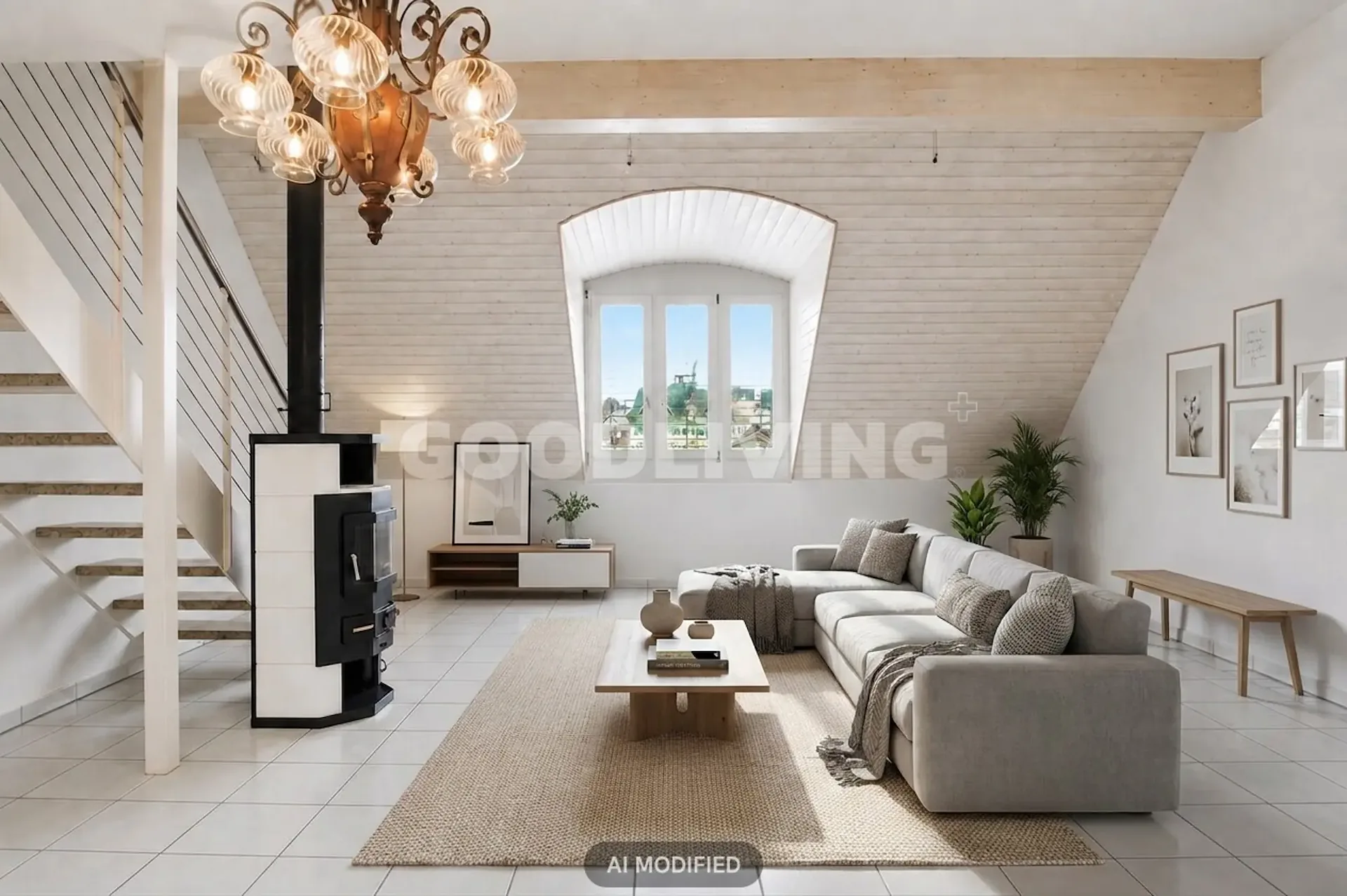 Appartement avec vue et situation calme à Klingnau