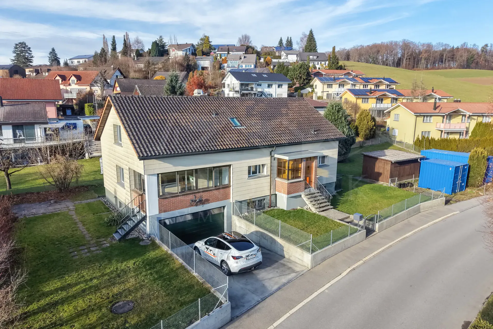 Maison unifamiliale de 6 pièces située au calme à Ueberstorf