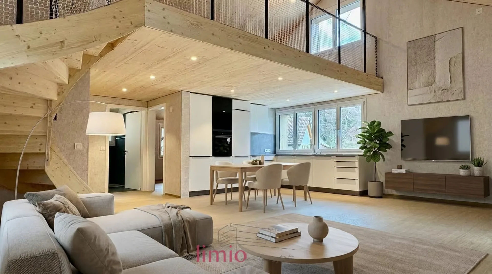 3.5-Room Maisonette with Garden in Buchs SG for Rent