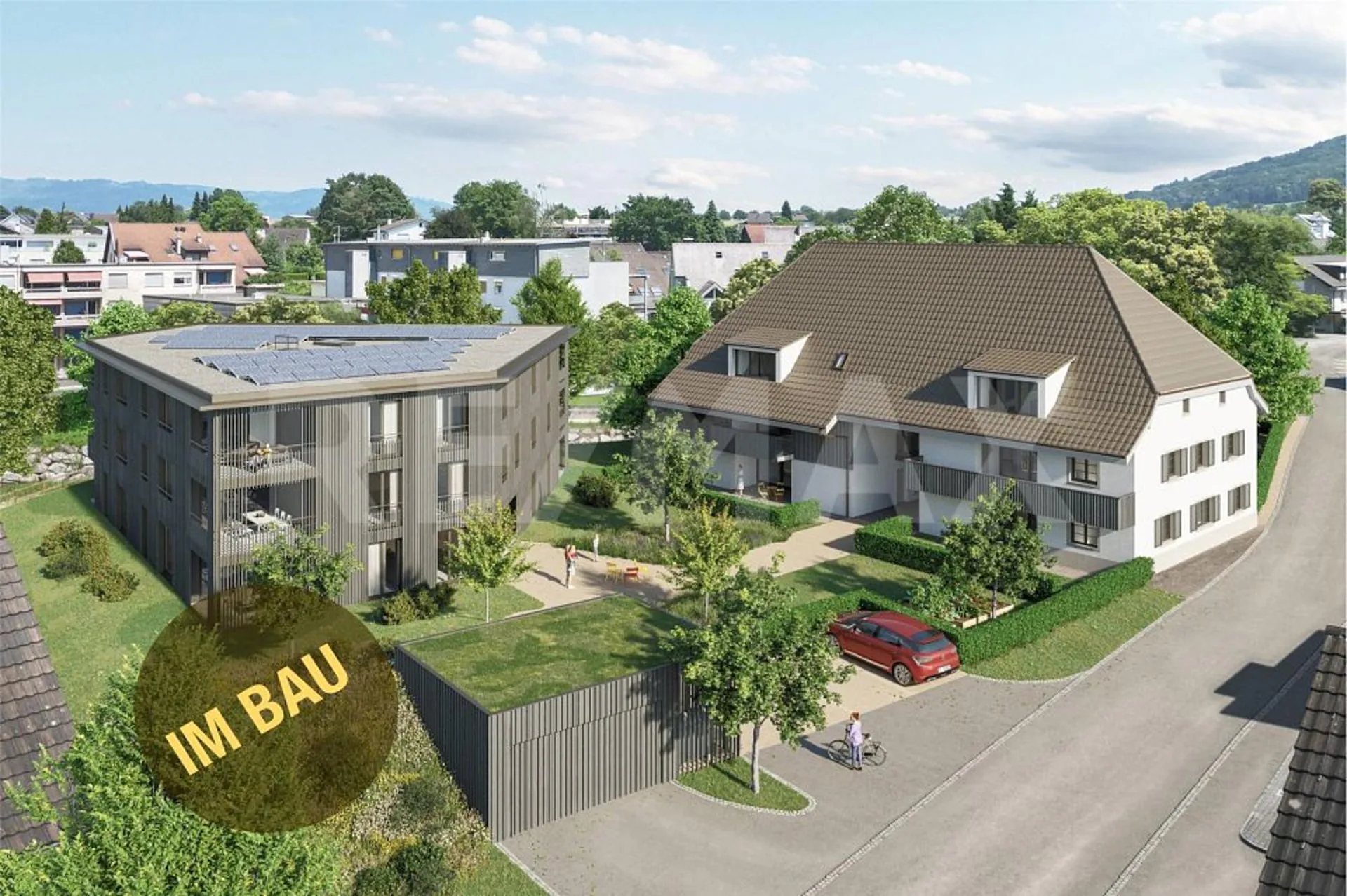Vivre centralement et spacieusement : Nouveau bâtiment "Lindensteg"