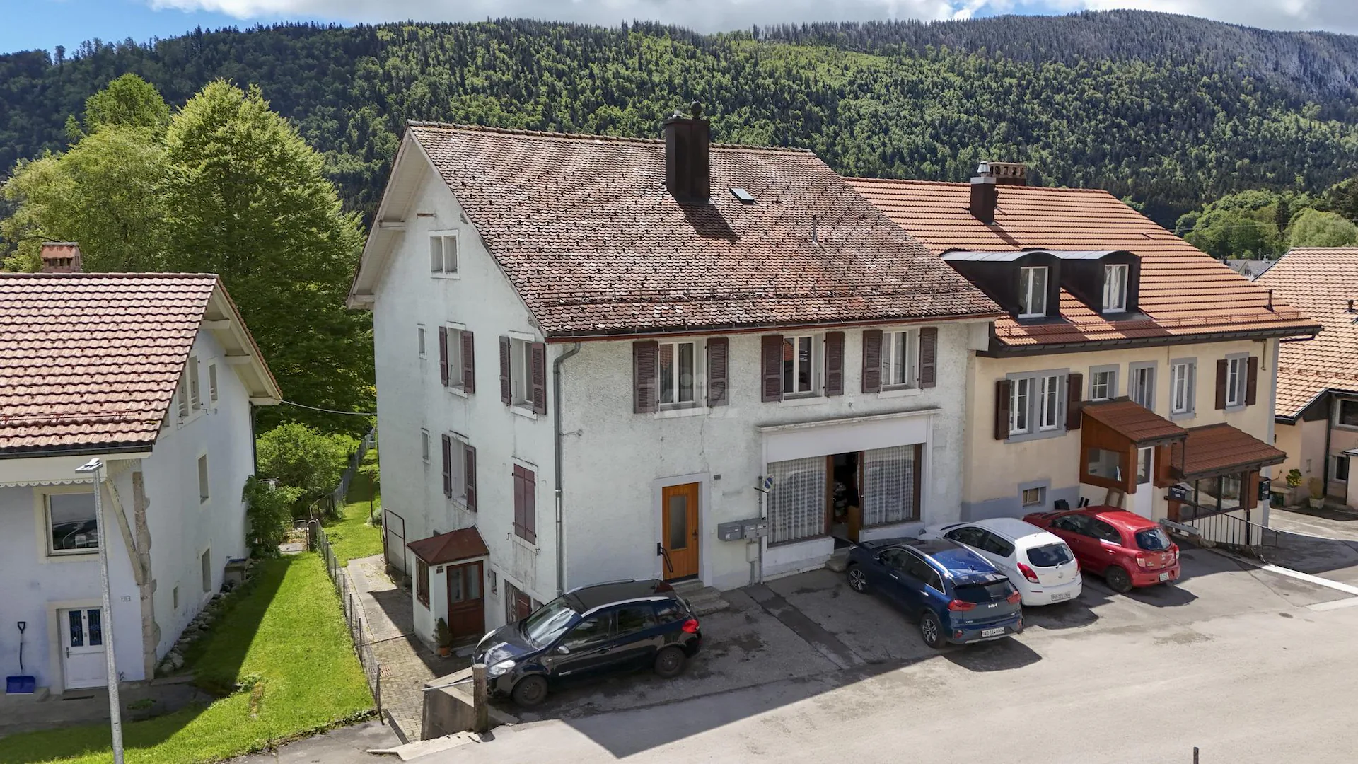 Charming house with 3 apartments and a commercial space