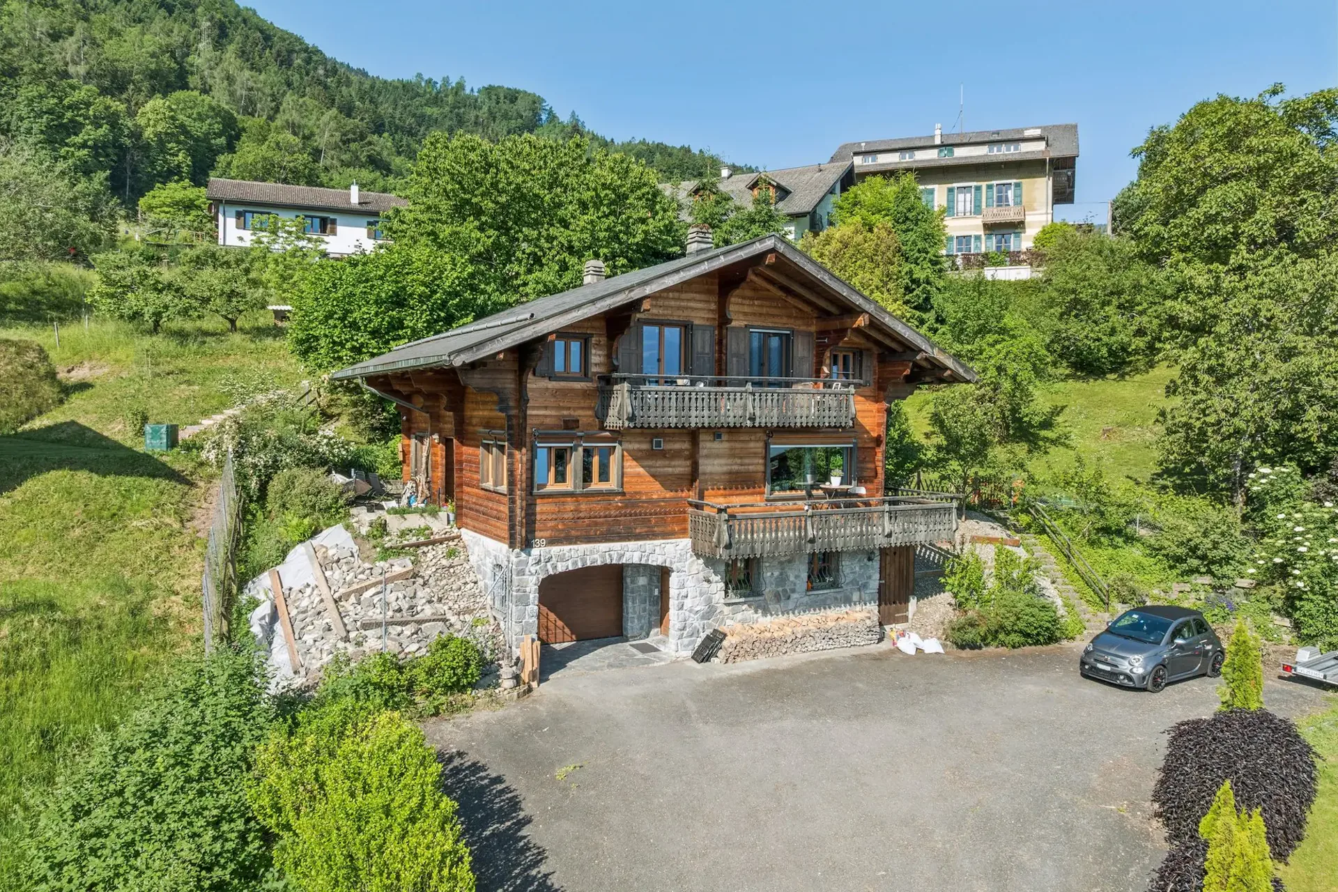 Magnificent renoviertes Chalet mit außergewöhnlichem Blick
