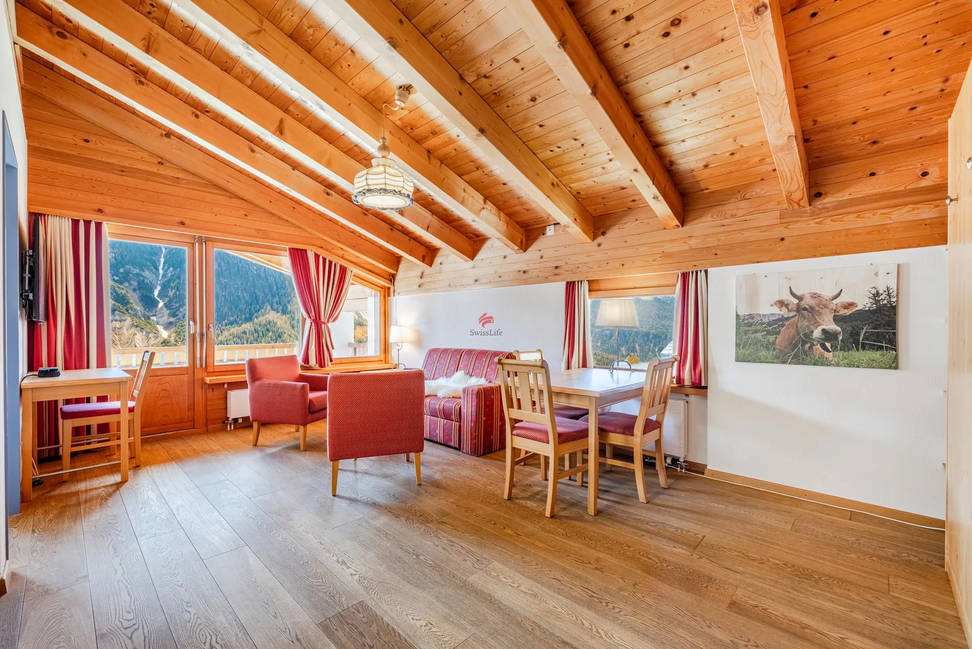 Appartamento di vacanza soleggiato con panorama montano
