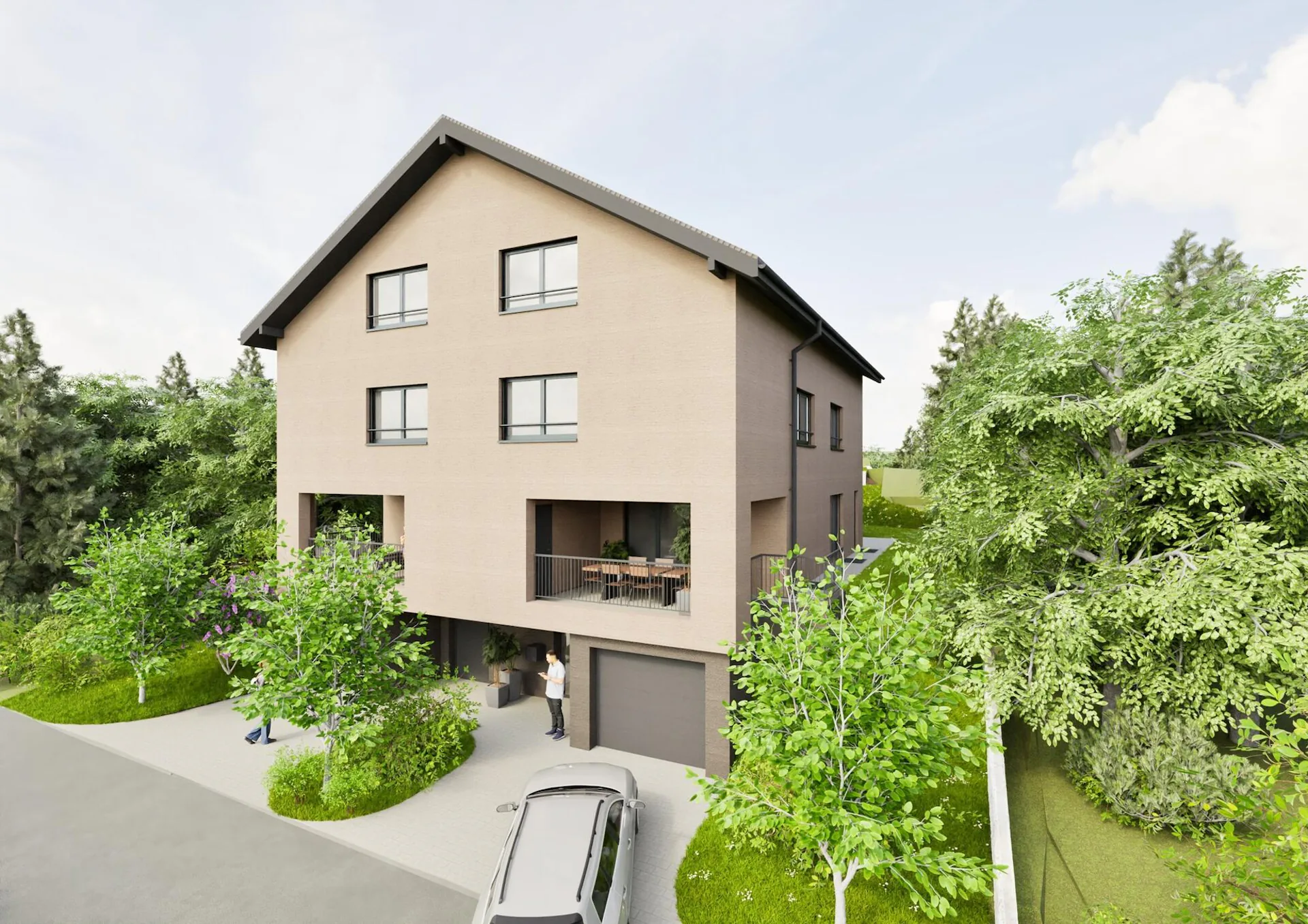 Nouvelle construction Umiken - Maison mitoyenne
