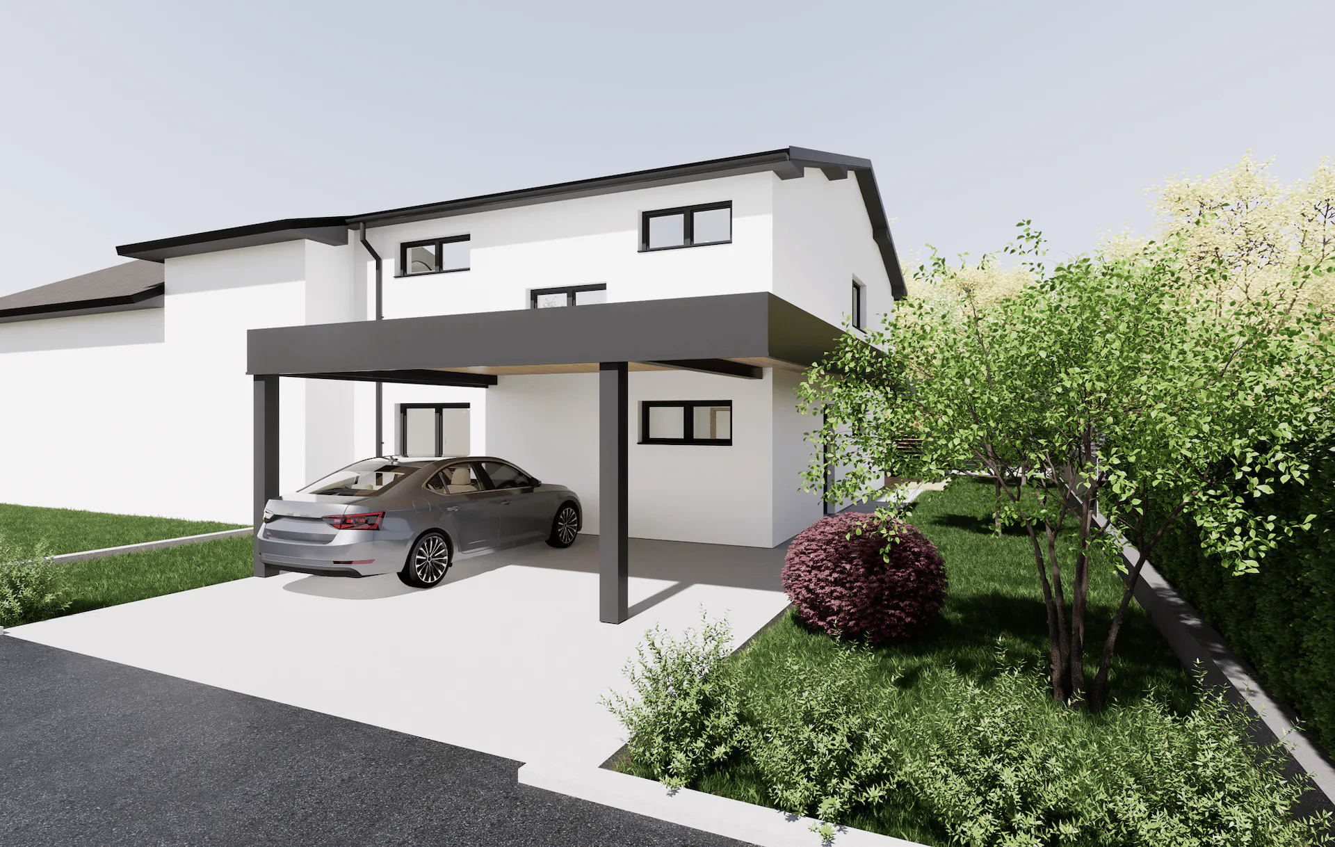 New semi-detached villa with 5.5 rooms and finishes of your choice