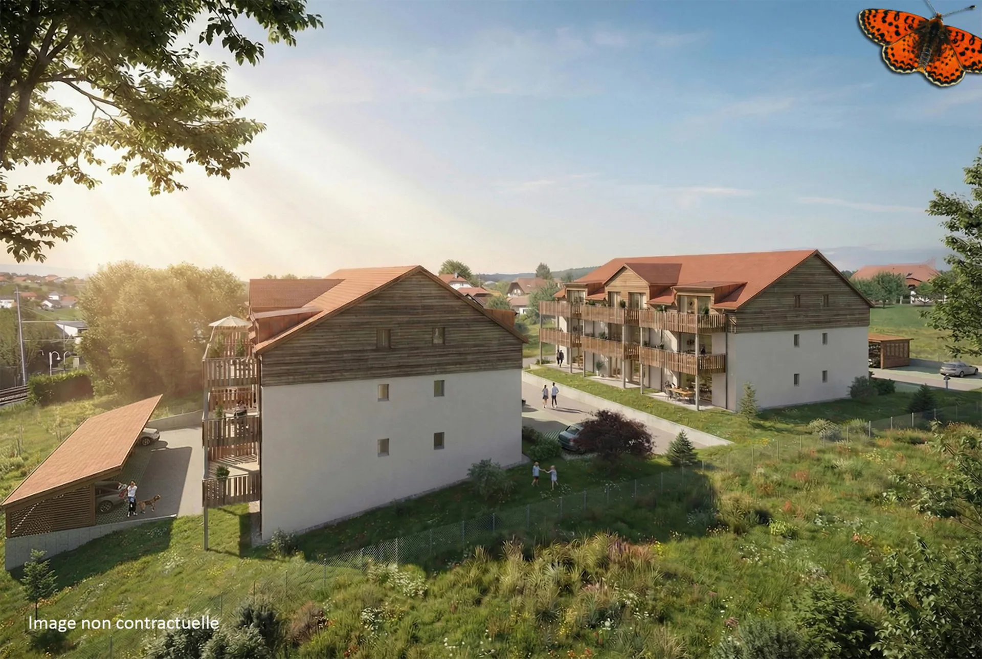 Superb 4½ with large balcony in new promotion