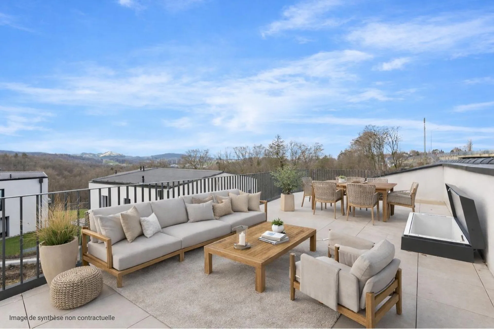 Découvrez un appartement exceptionnel, alliant confort, espace et vue imprenable sur les Alpes.