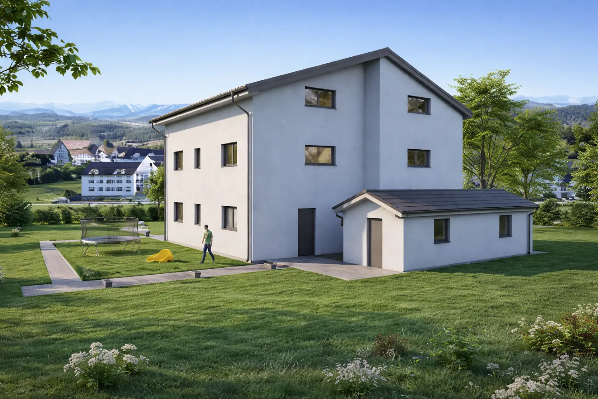 Kaufnebenkosten reduziert, mehr als eine freie Villa
