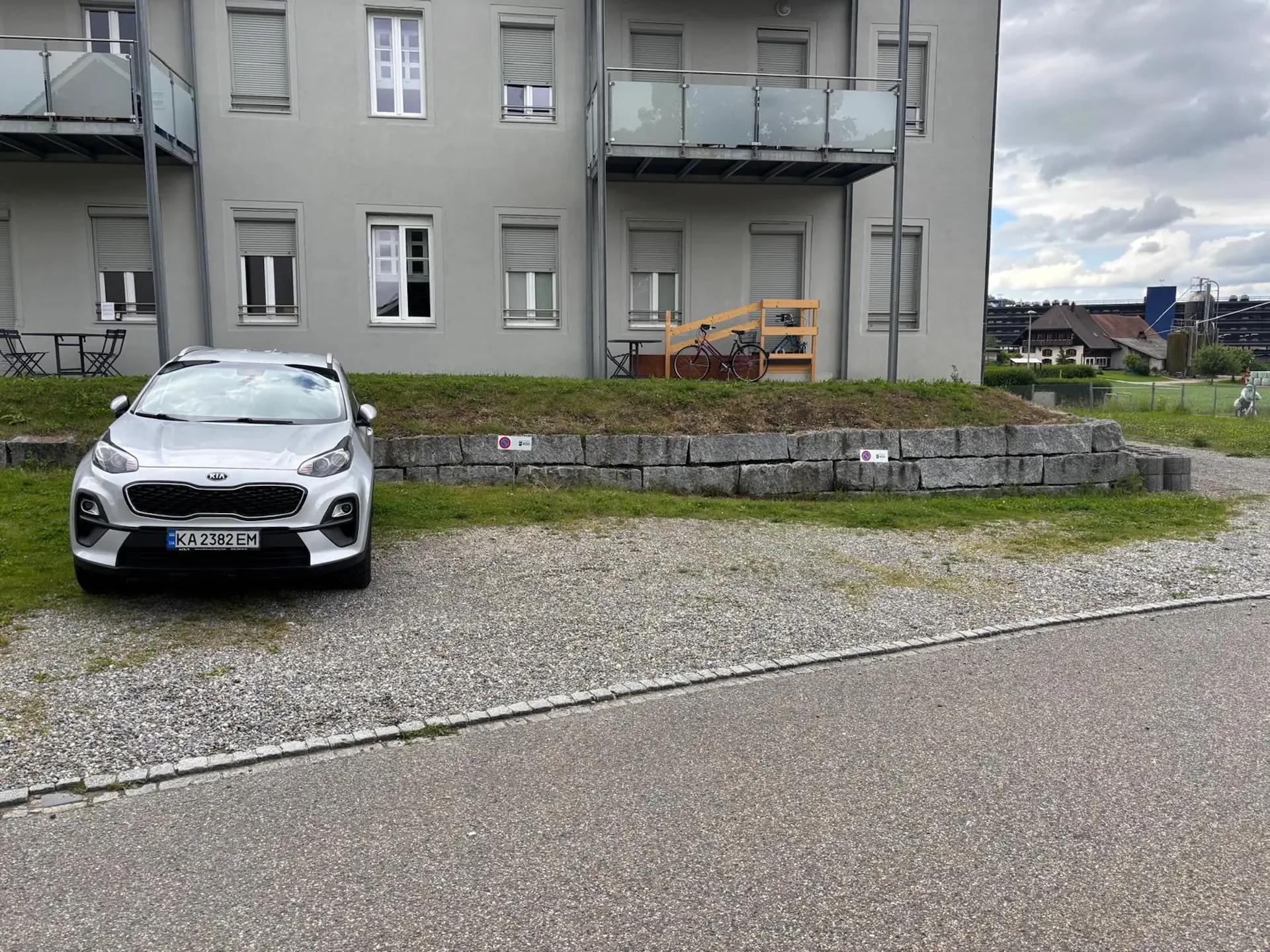 Stationnement pratique Votre emplacement est prêt!