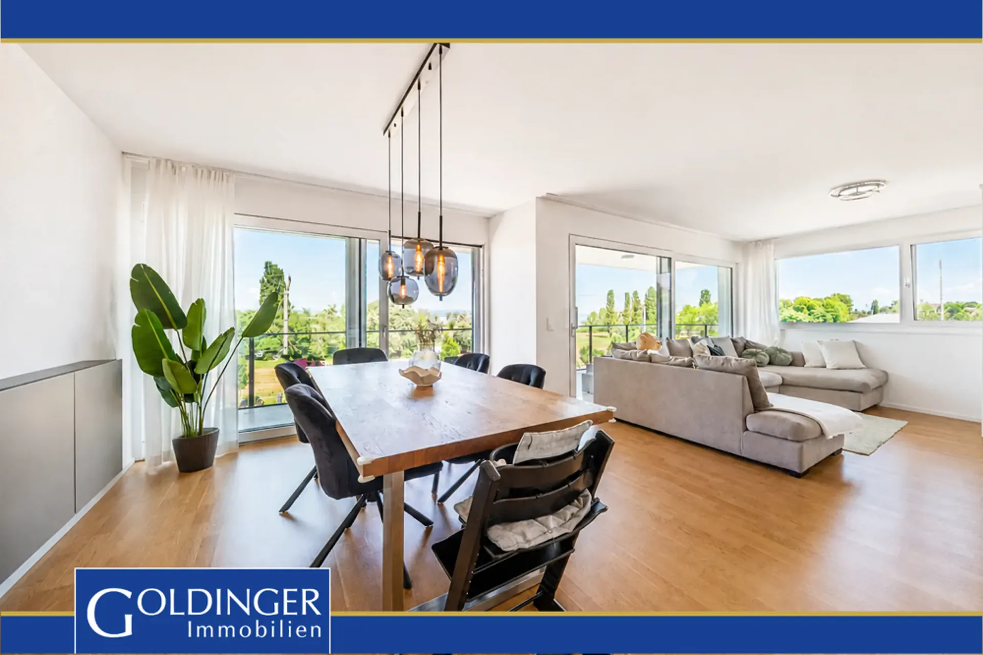 Moderne Eigentumswohnung mit Seeblick und Minergie-Standard