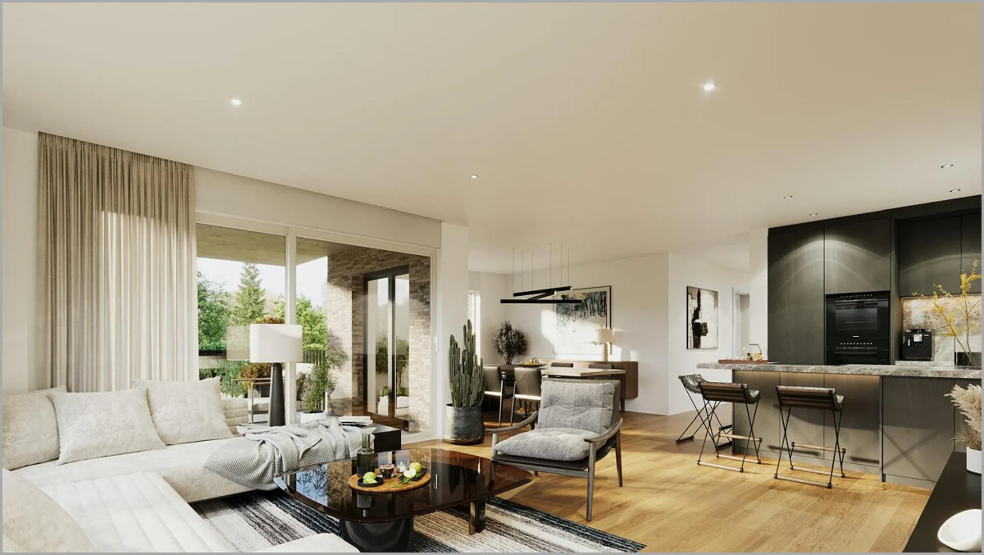BienenPark - Modern ground floor apartment with spacious garden share!