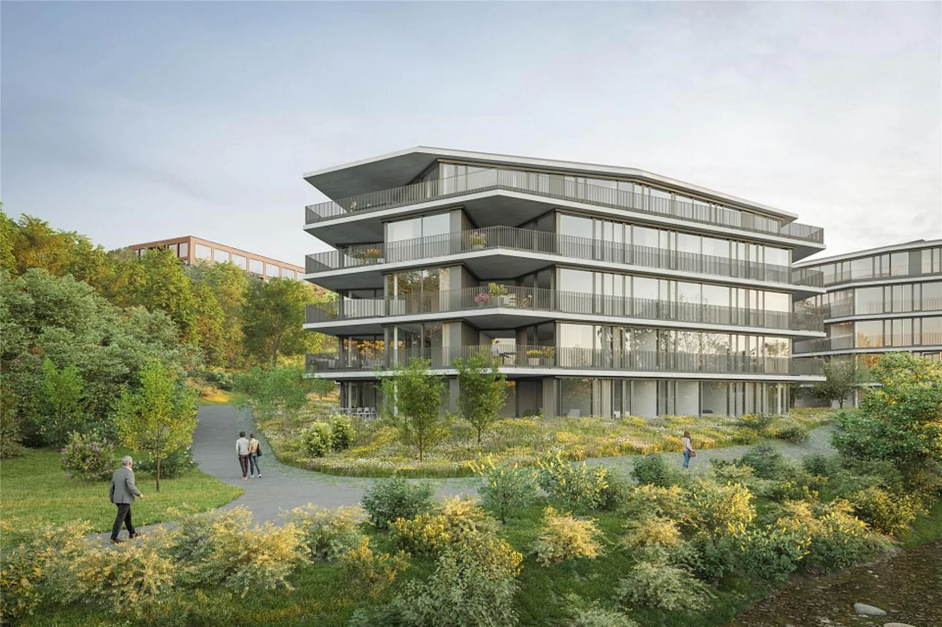 BLAIE : Pour les amateurs d'architecture - Vie urbaine à proximité de la gare (2e étape Maison D)