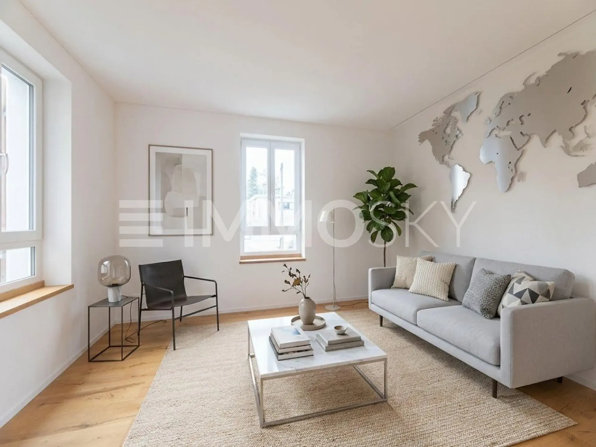 Renovated with sunny garden