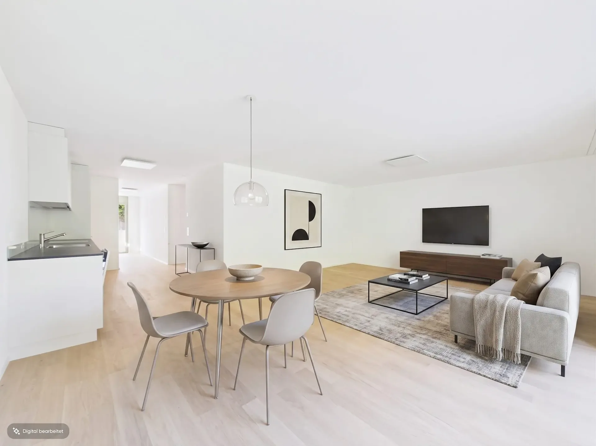 Bright 3.5-room apartment with terrace in Freienstein for rent