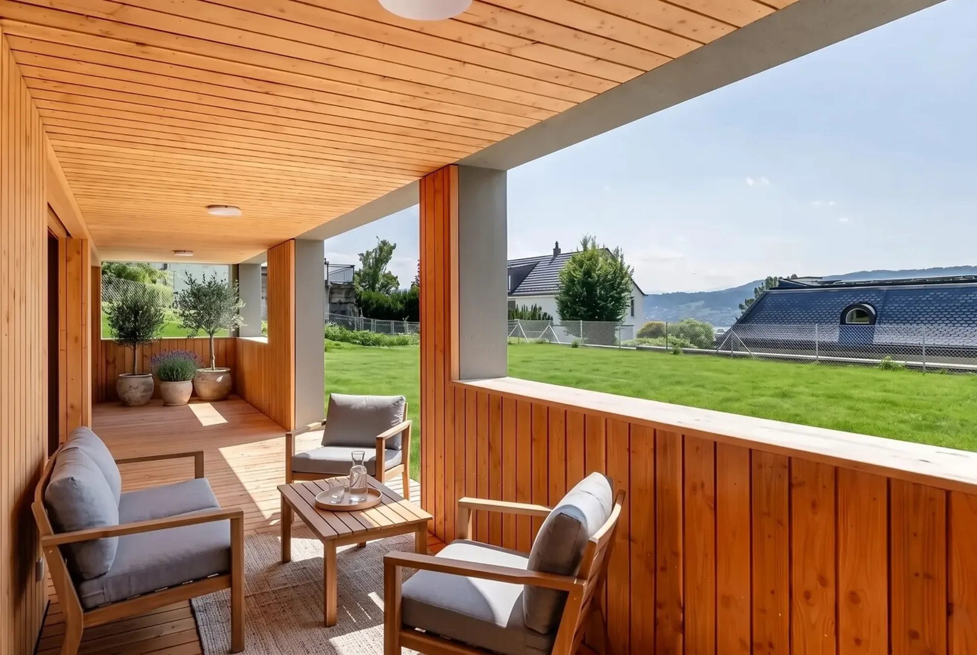Confort de vie moderne avec jardin paradisiaque exclusif