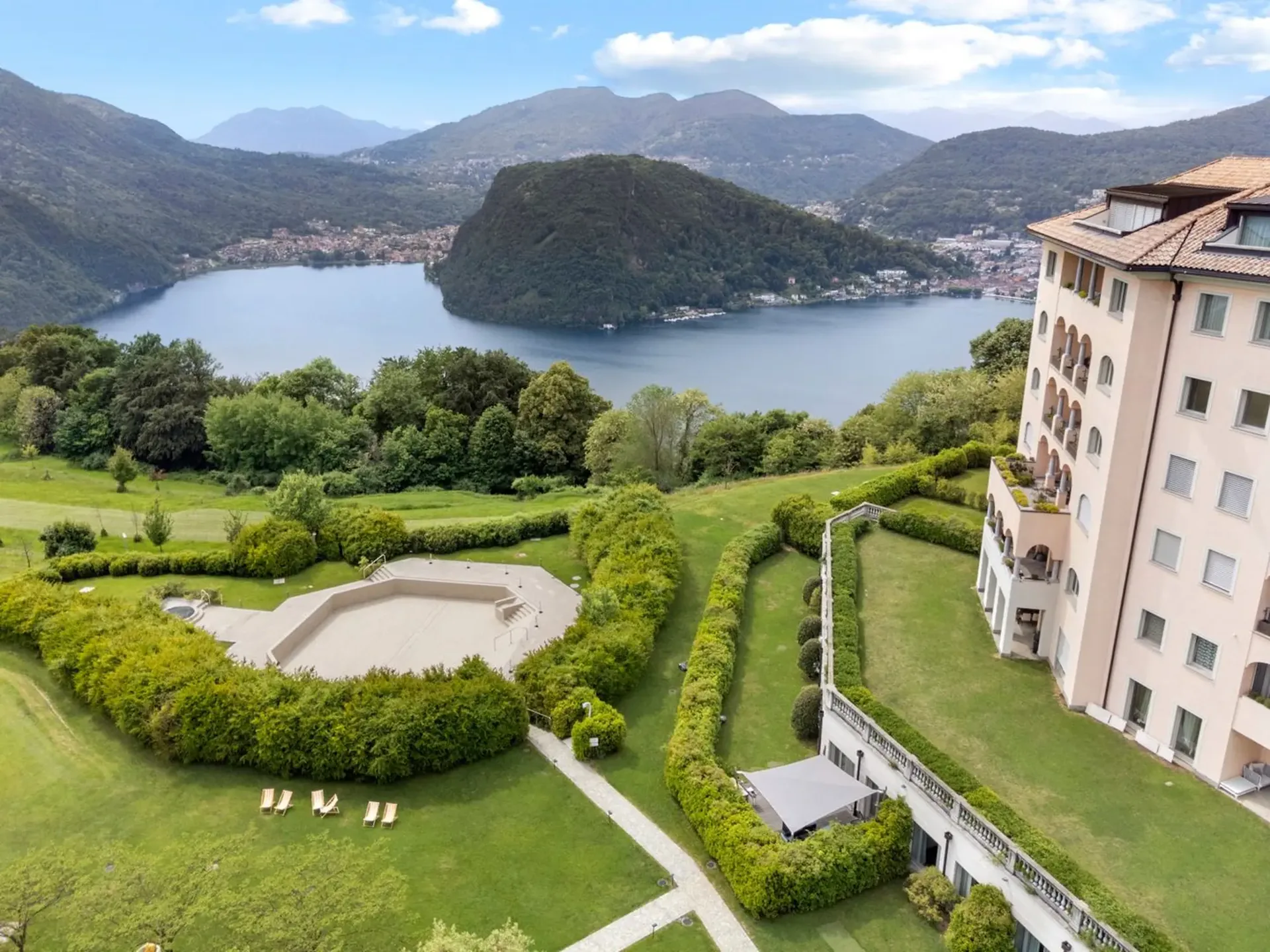 Montagnola Resort Collina d'Oro - Appartement exclusif avec jardin