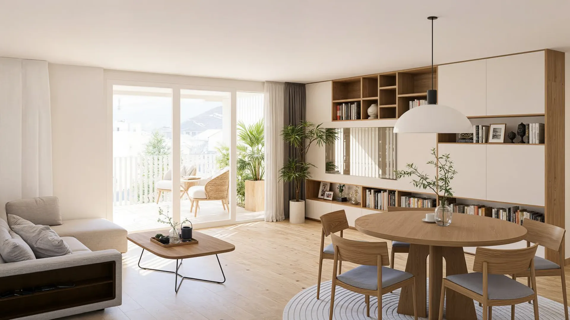 Spacious 4.5-room new apartment with en-suite bathroom