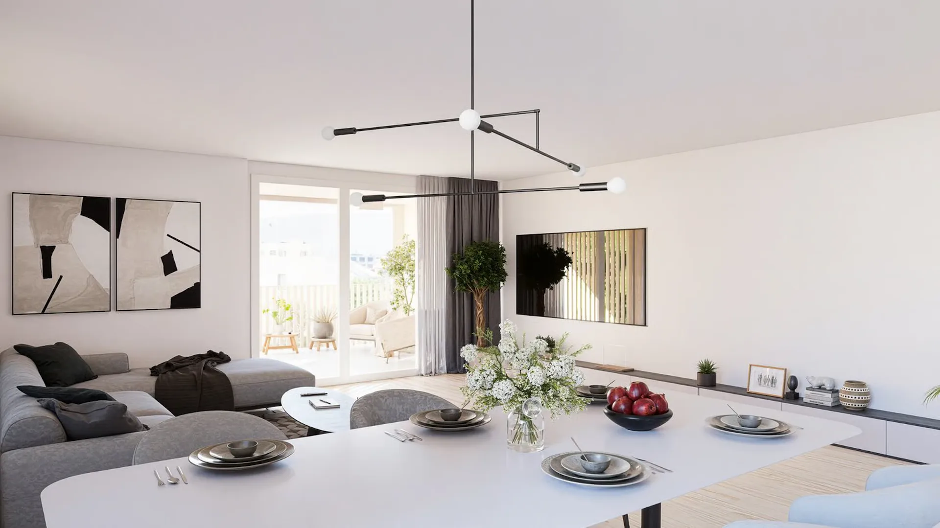 Appartement neuf 4.5 pièces 'Komfort' avec deux salles de bains