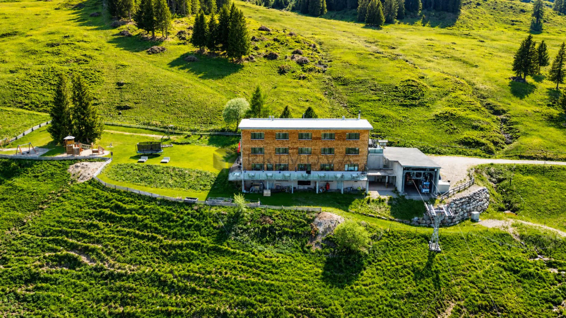 Albergo di montagna Schönhalden con sua funivia