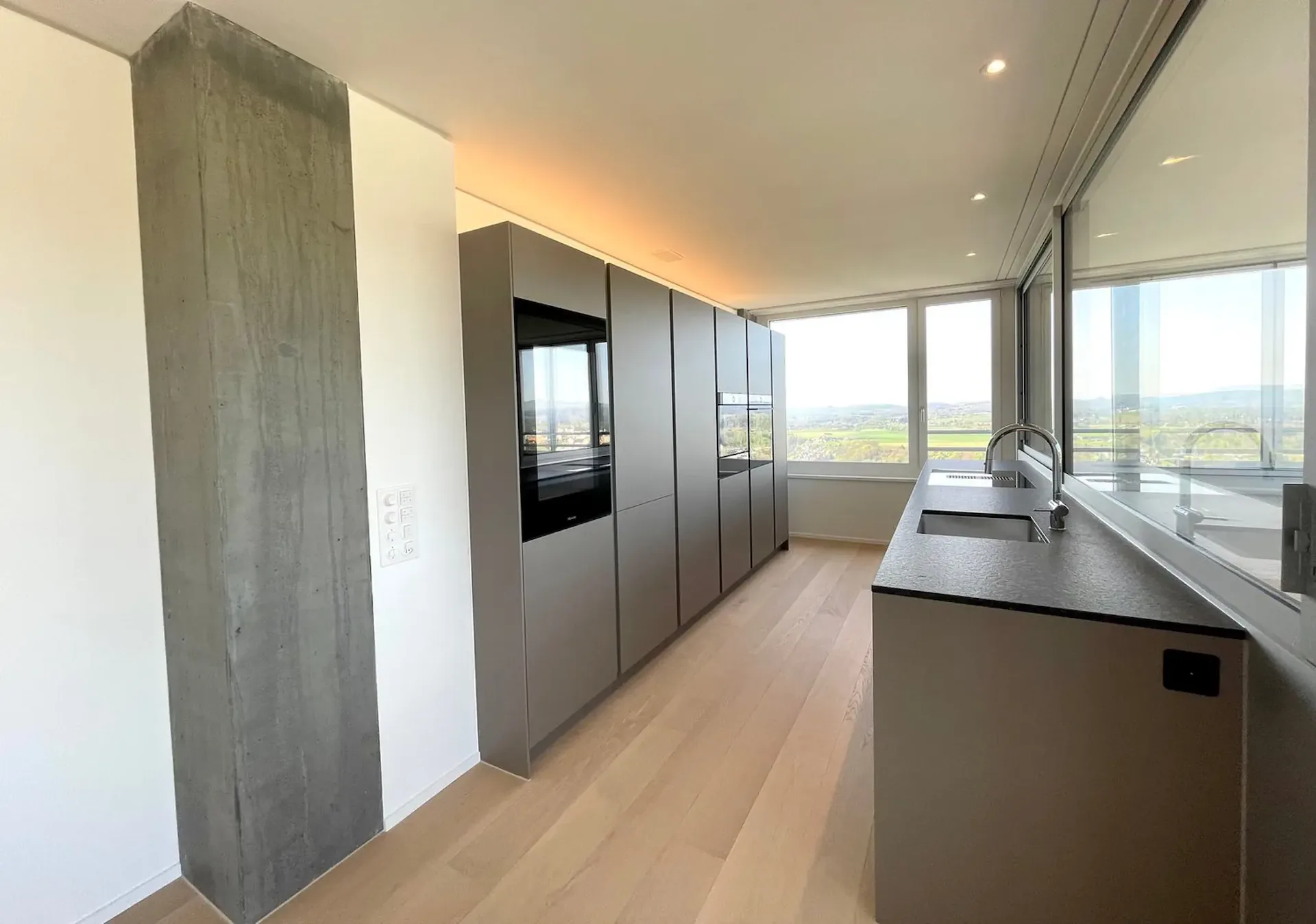 TOP: Exclusive 4.5 room apartment in Rhyfall Tower with Rhine view