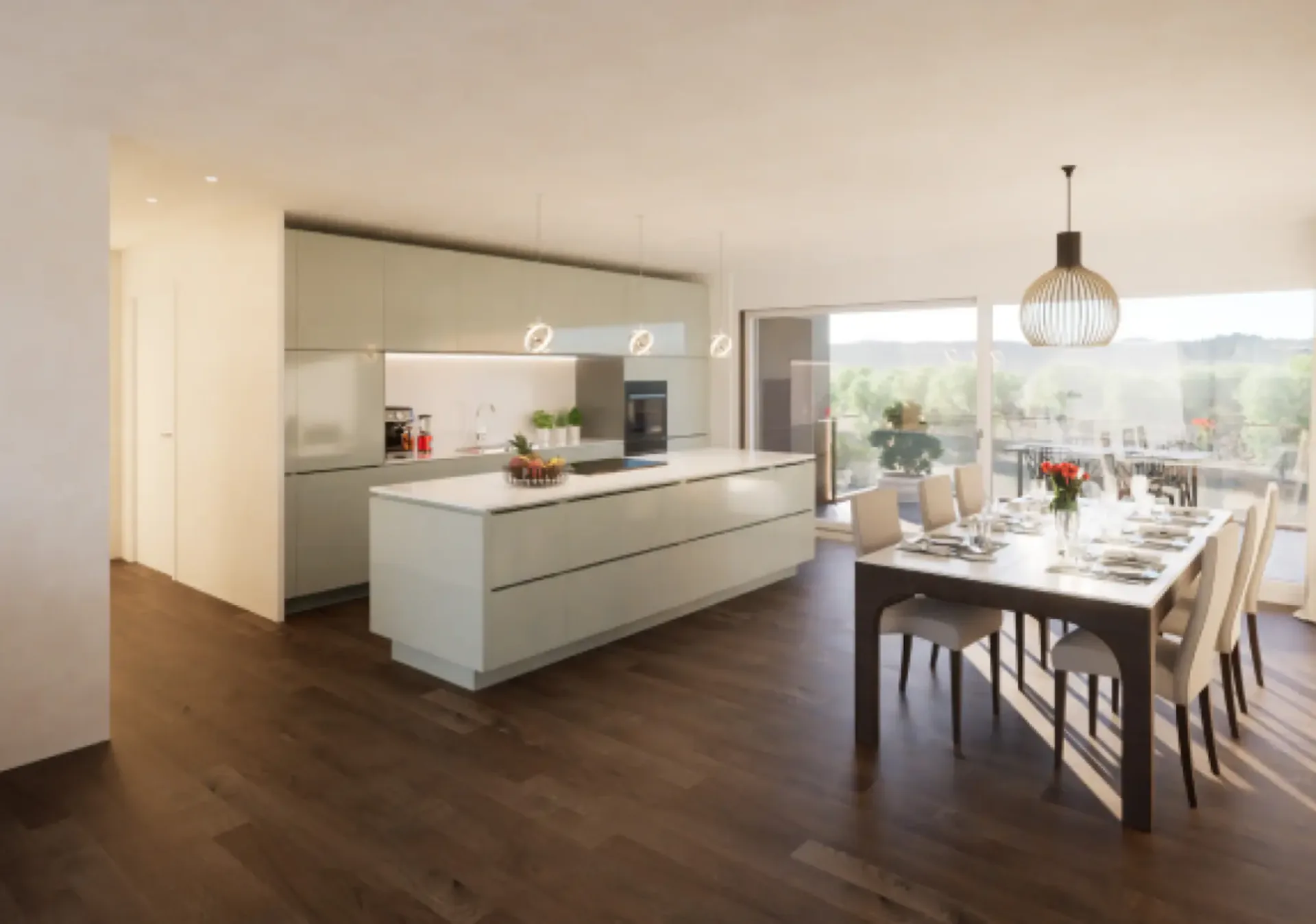 Living at the highest level - 5.5 room owner-occupied apartment with lake view