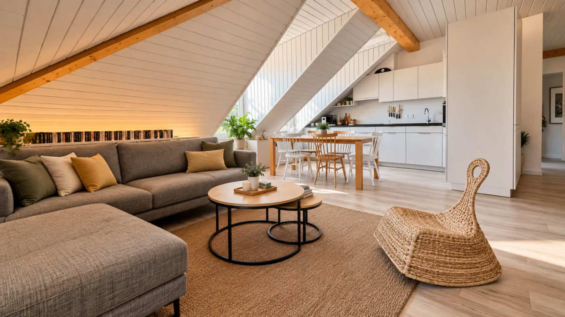 Prächtiges und geräumiges Attikapartment mit 4,5 Zimmern im Zentrum von Orbe