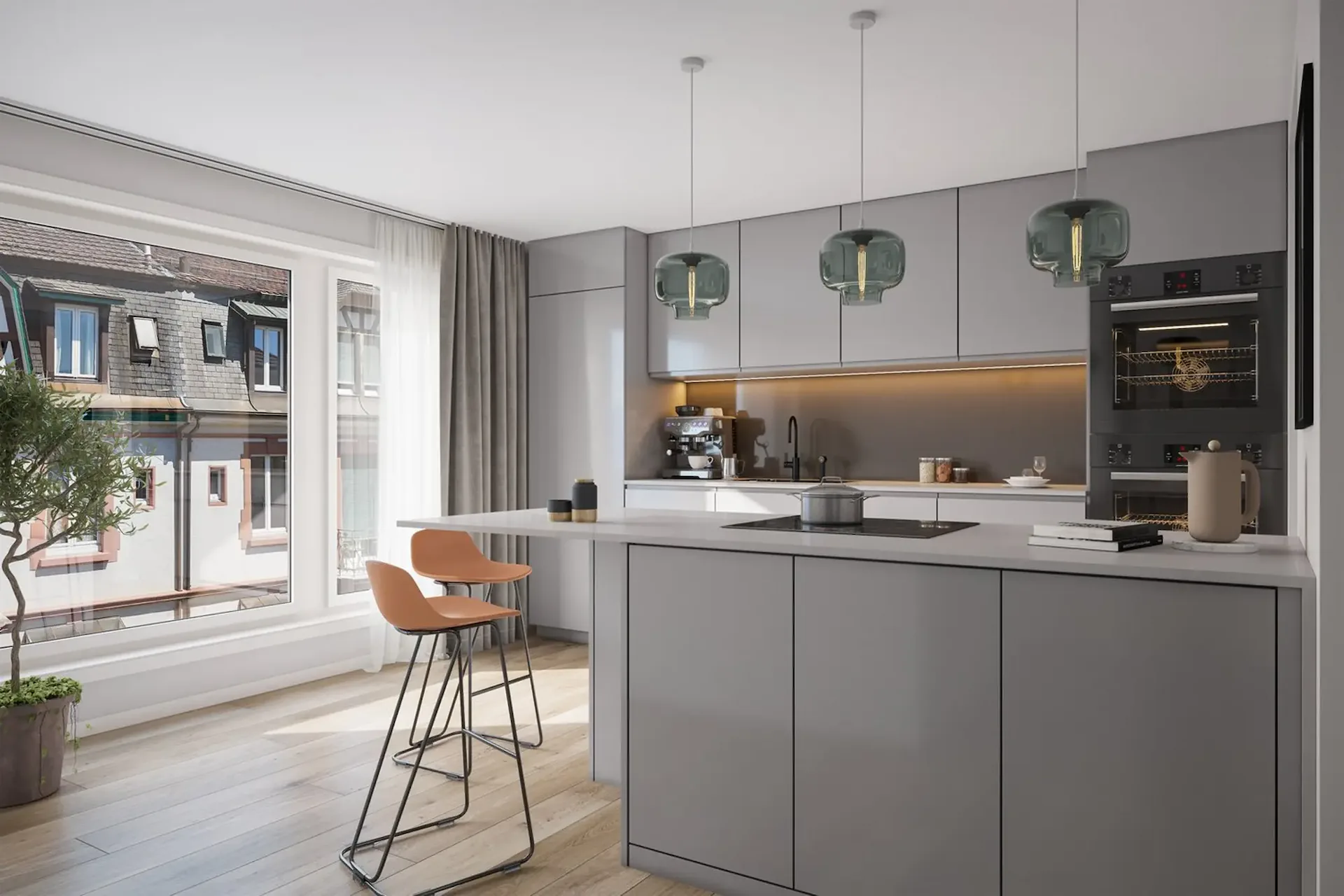 Co-créer l'aménagement intérieur - Appartement maisonnette exclusif de 4,5 pièces à Birsfelden