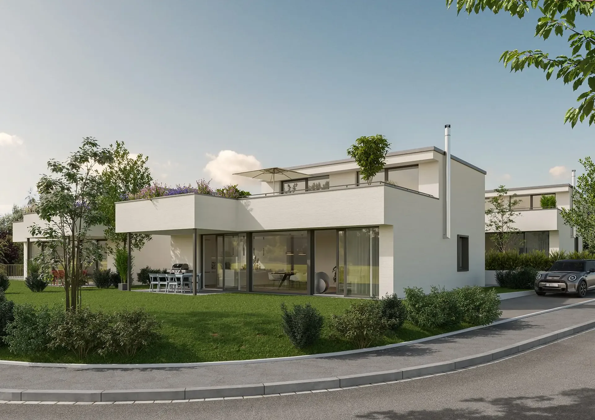 Costruzione nuova: Casa unifamiliare moderna con garage sotterraneo a Möhlin