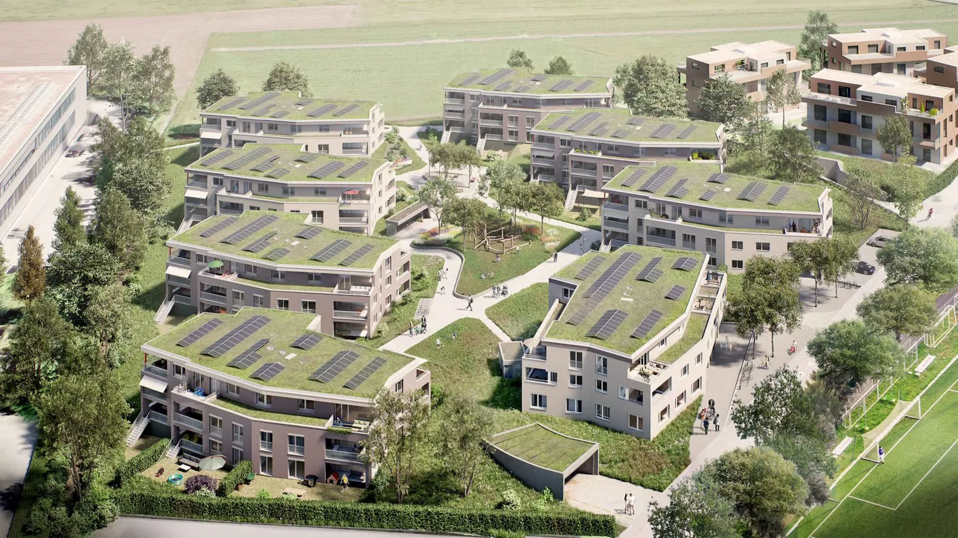 Neubauprojekt Schachenweid  - Zuhause zwischen Stadt und Natur