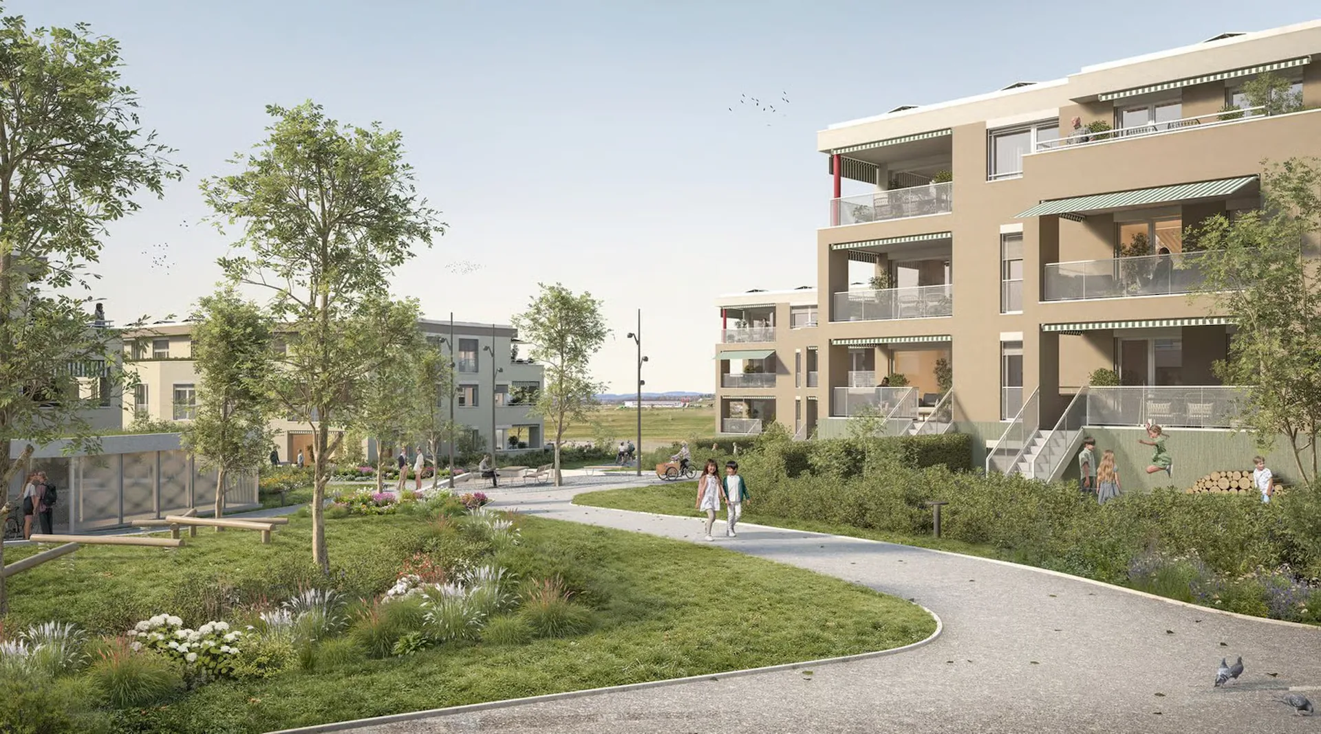 New construction project Schachenweid - Home between city and nature
