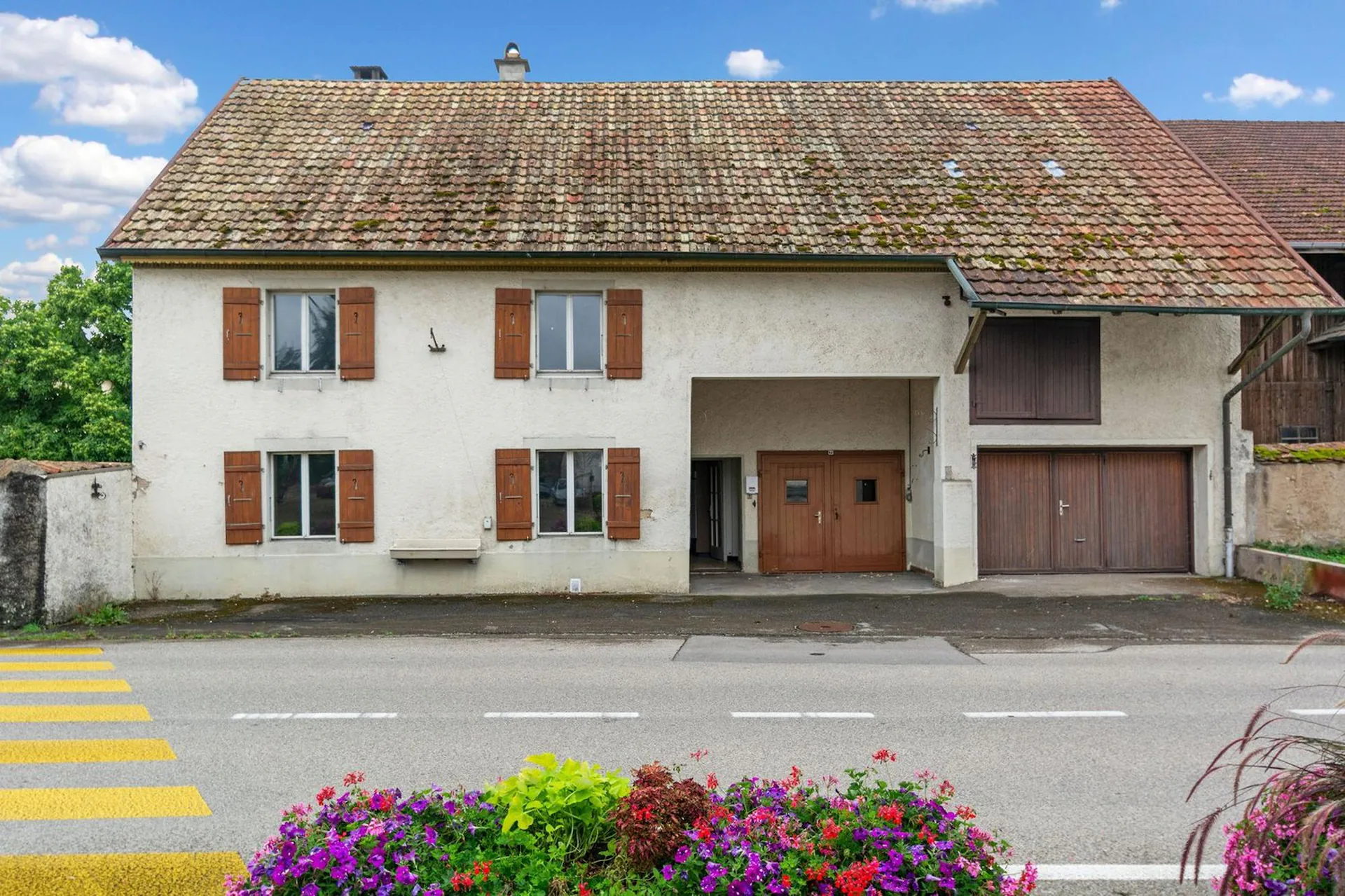 Semi-detached village house with 5 rooms in Boncourt