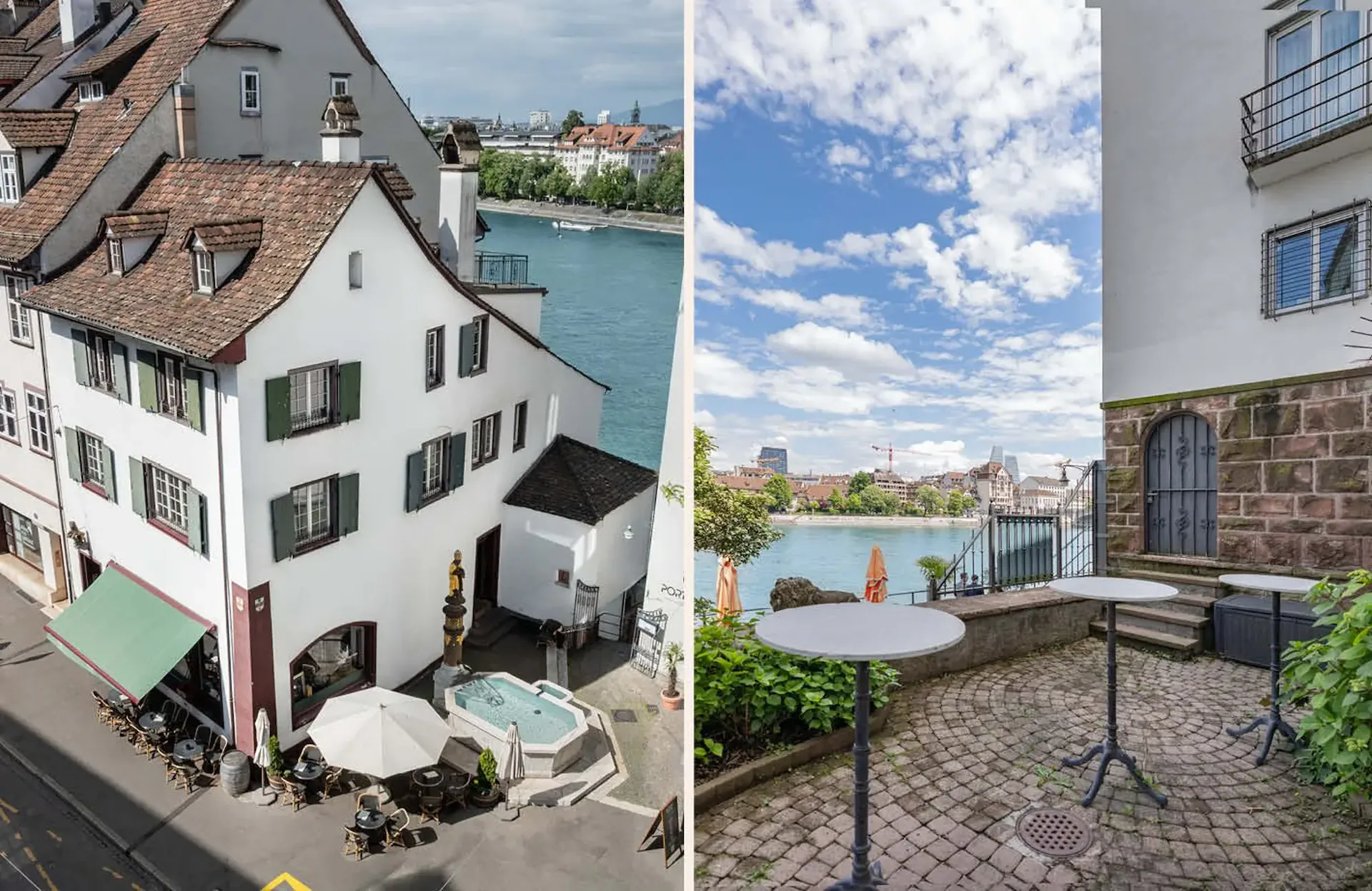 « Le Prince » – Immeuble historique d'habitation et de commerce à meilleure situation rhénane à Bâle