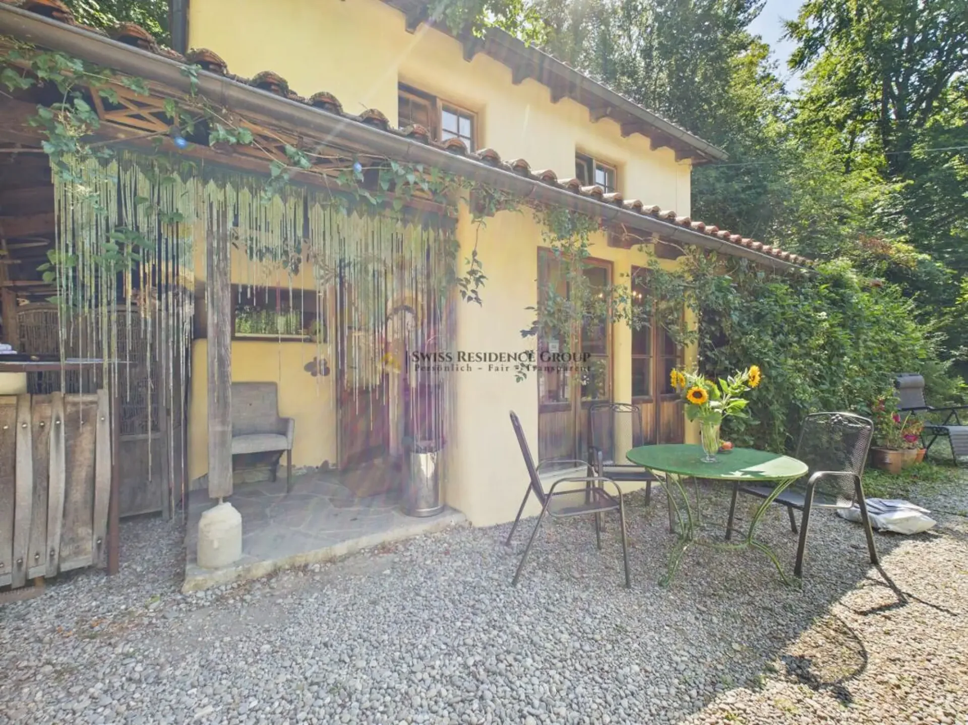 Vivere in una casa di argilla su Uetliberg