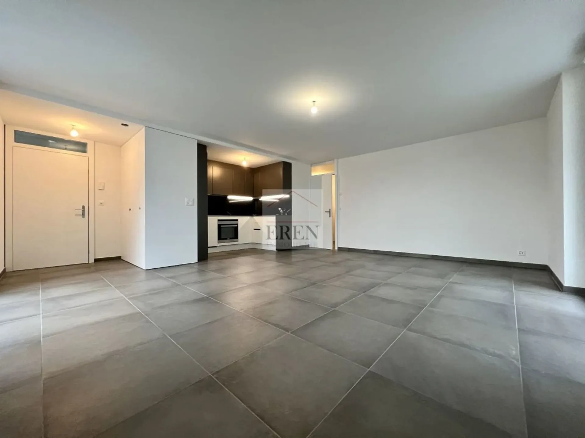 Spacious attic 2.5 rooms of 90m2 and large terrace of 29 m2 in the center of Fully