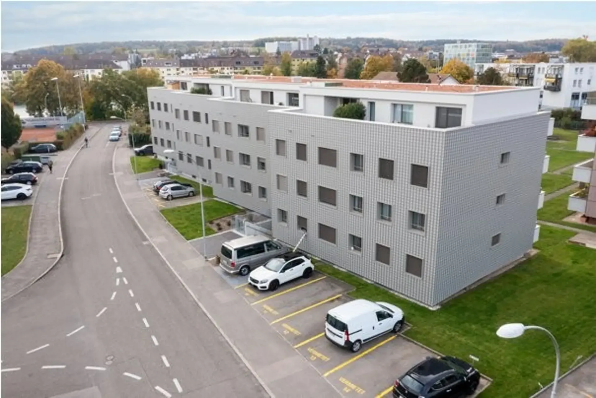 Aussenabstellplatz in Bahnhofsnähe in Solothurn